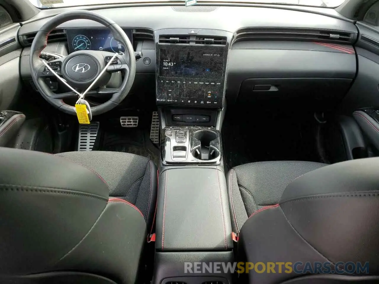8 Photograph of a damaged car KM8JFCD15RU166216 HYUNDAI TUCSON 2024