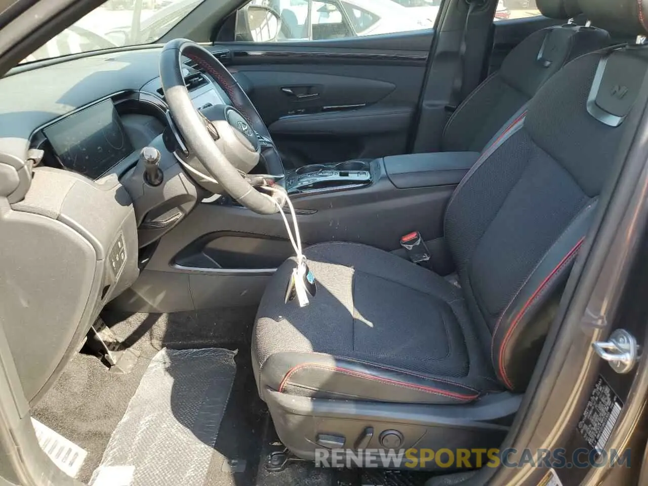 7 Photograph of a damaged car KM8JFCD18RU157655 HYUNDAI TUCSON 2024