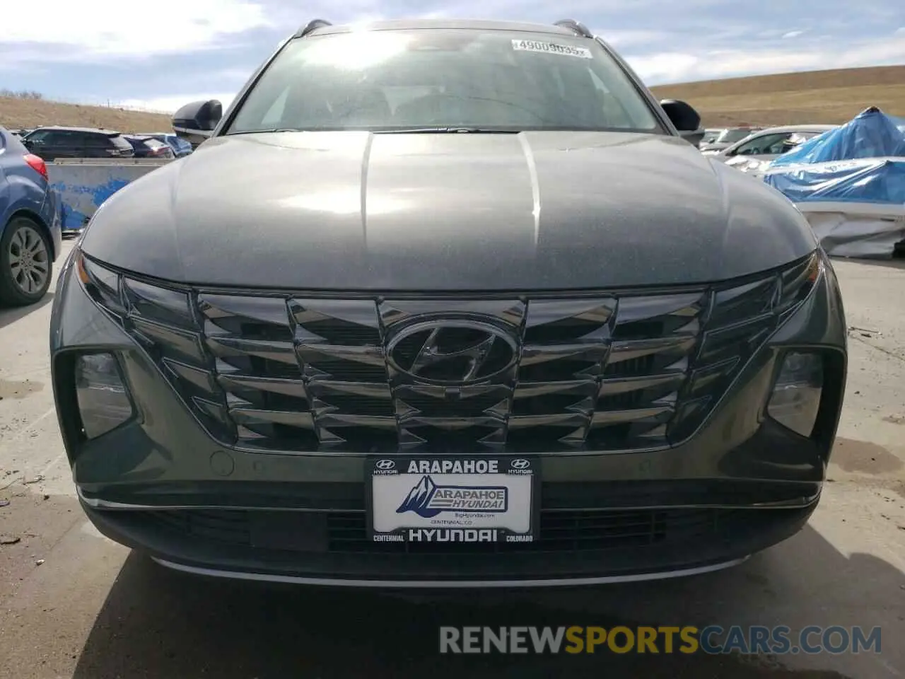 5 Photograph of a damaged car KM8JFDD24RU245309 HYUNDAI TUCSON 2024