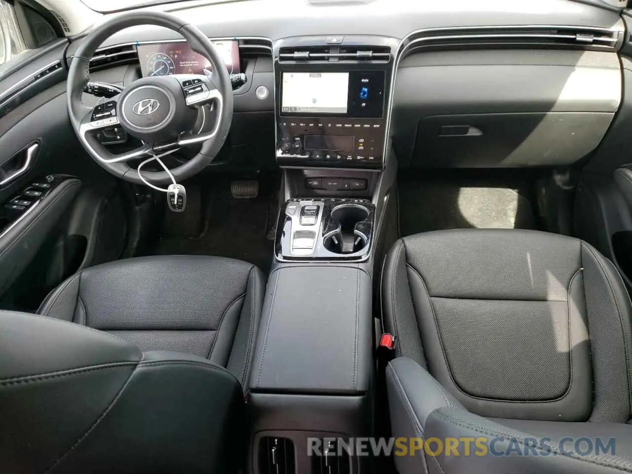 8 Photograph of a damaged car KM8JFDD24RU245309 HYUNDAI TUCSON 2024