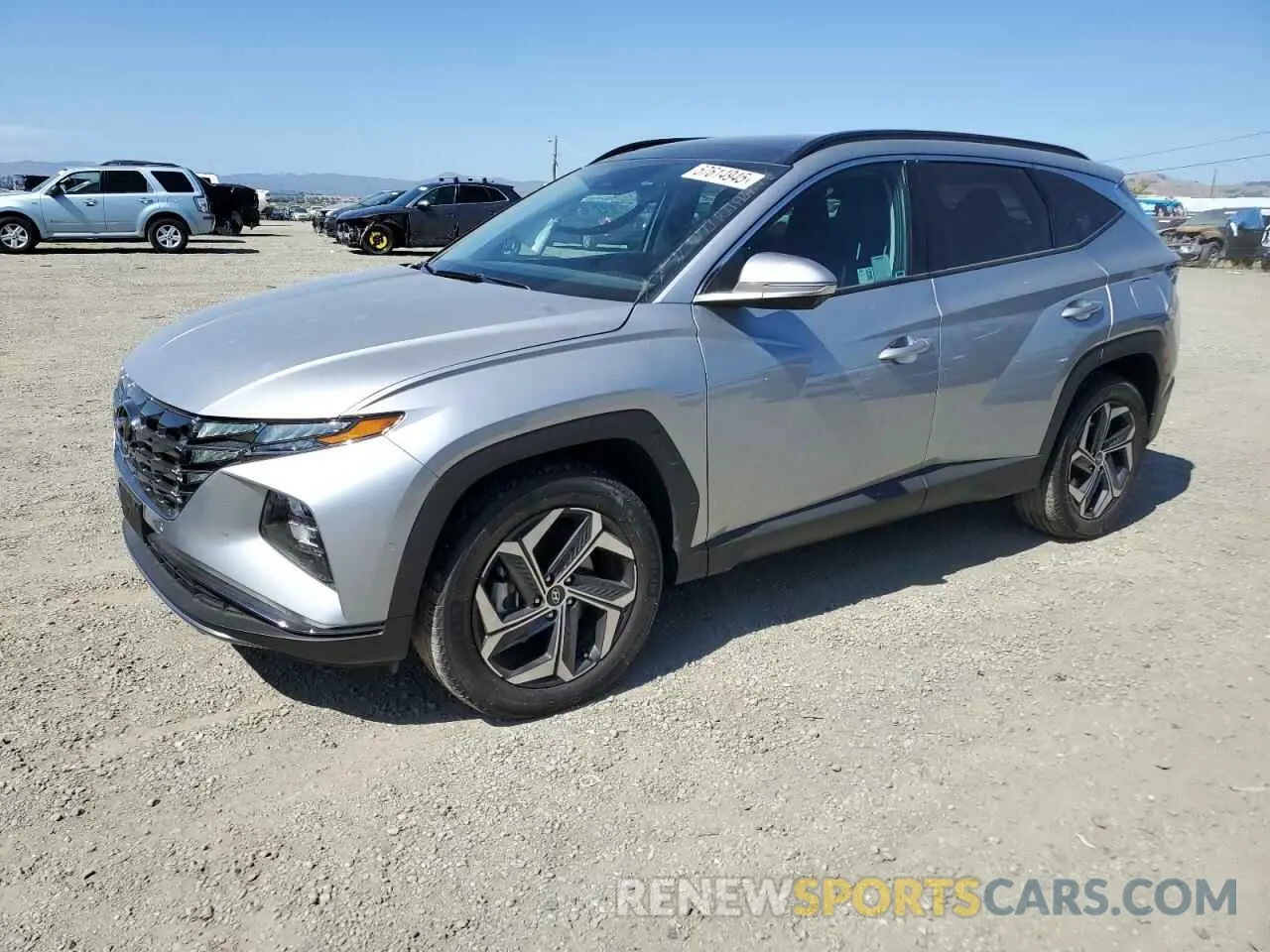 1 Photograph of a damaged car KM8JFDD25RU209273 HYUNDAI TUCSON 2024