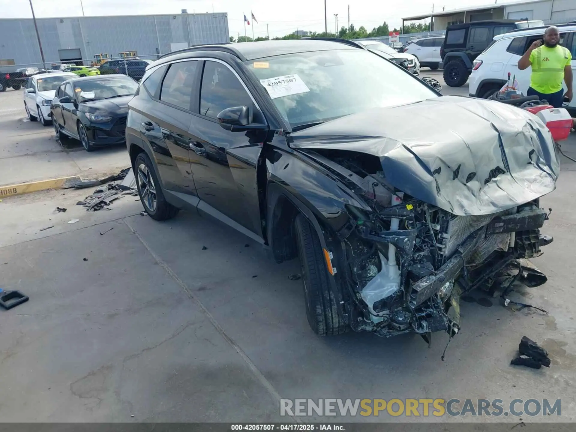 1 Photograph of a damaged car 3KMJB3DE6SE003188 HYUNDAI TUCSON 2025