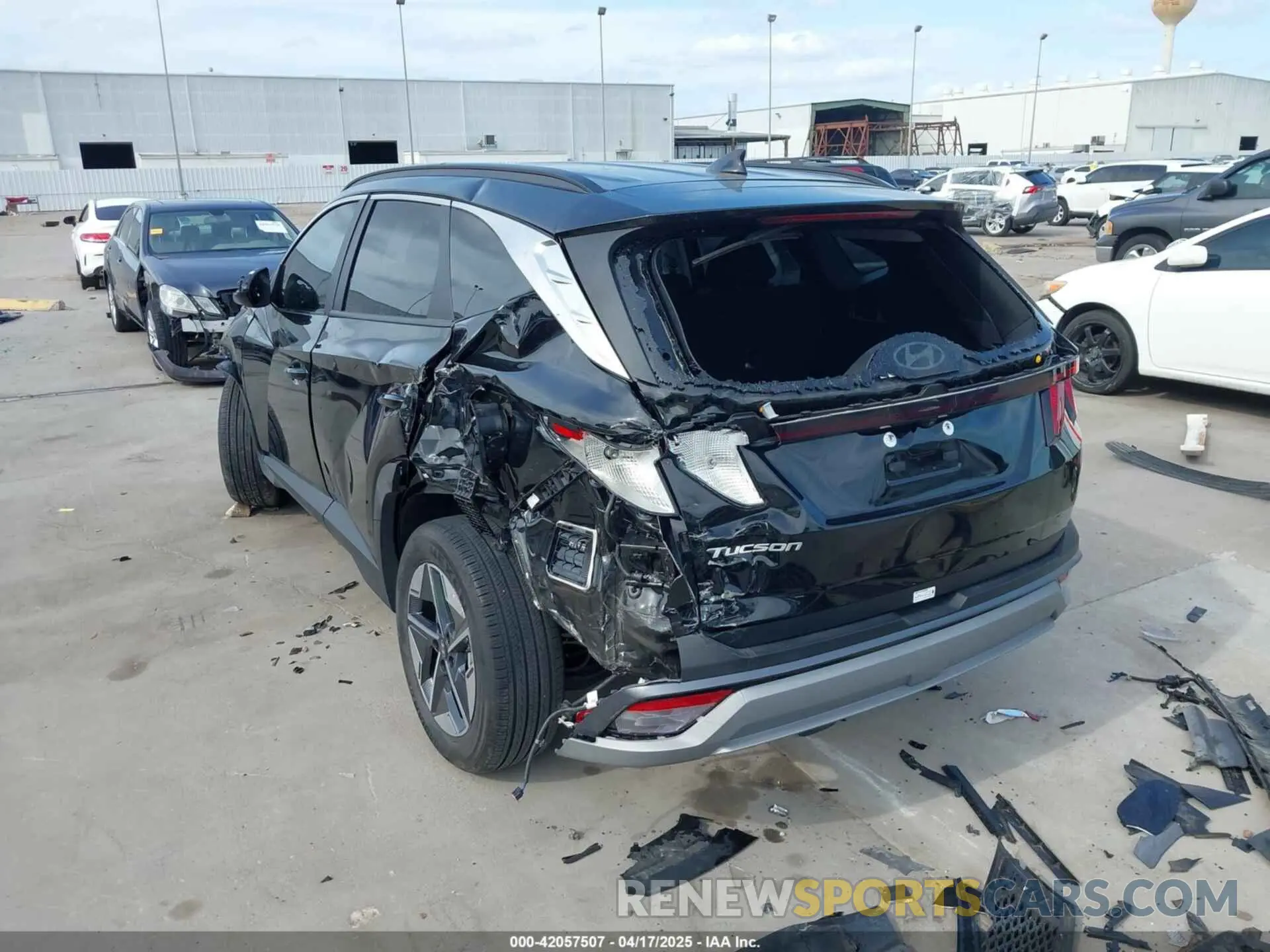 6 Photograph of a damaged car 3KMJB3DE6SE003188 HYUNDAI TUCSON 2025
