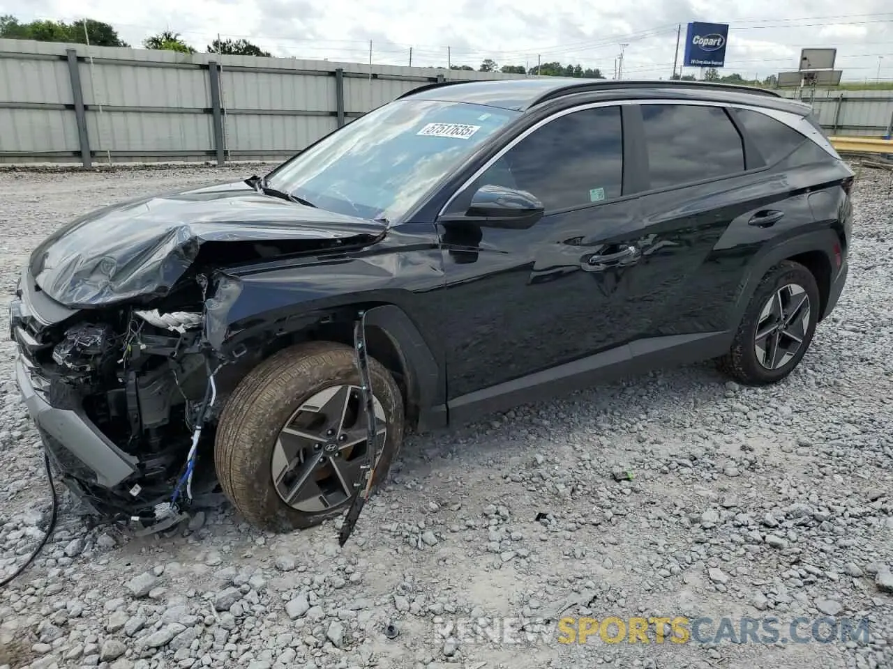 1 Photograph of a damaged car 3KMJB3DE7SE014832 HYUNDAI TUCSON 2025