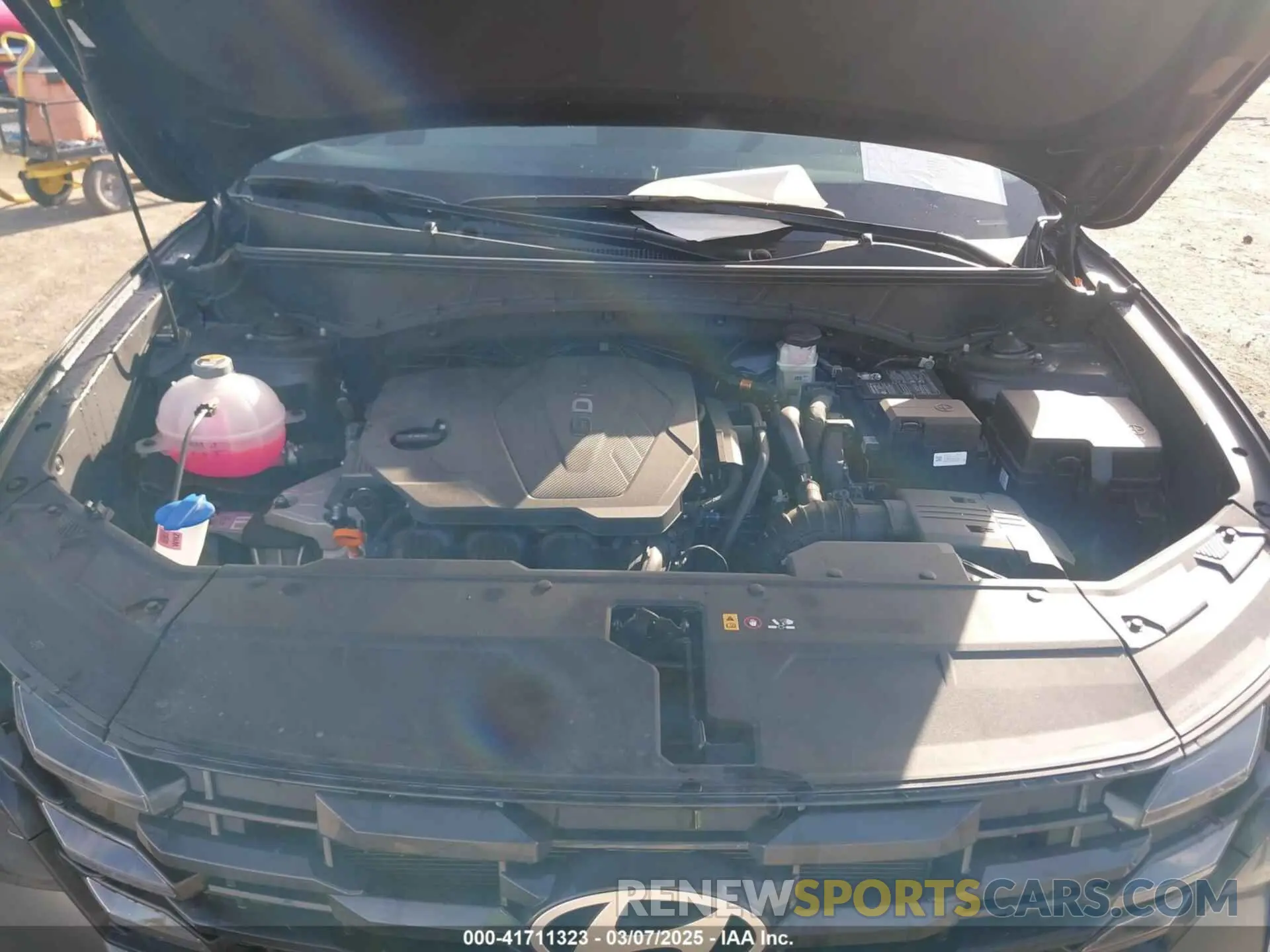 10 Photograph of a damaged car 3KMJB3DE9SE008935 HYUNDAI TUCSON 2025