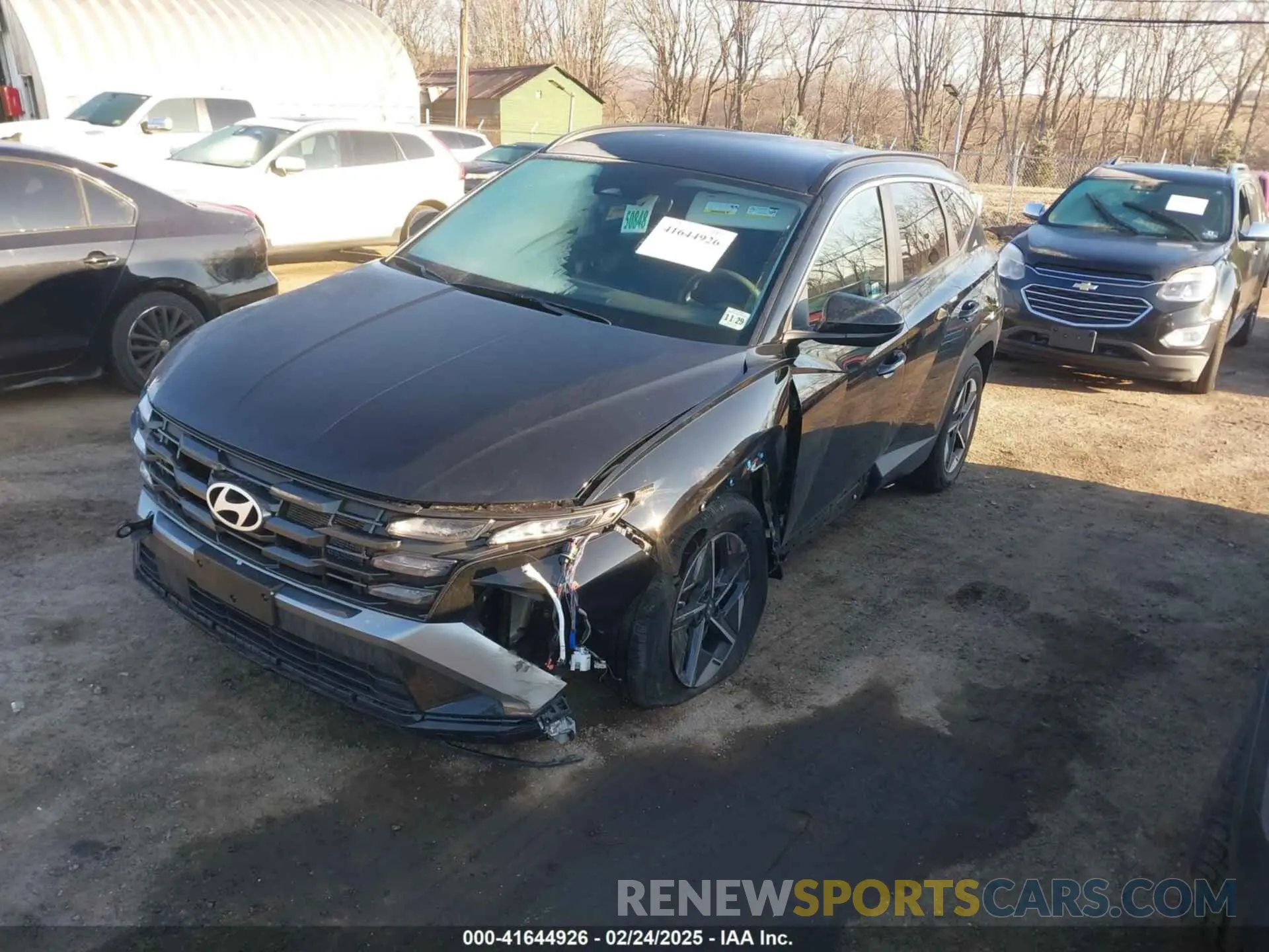 2 Photograph of a damaged car 3KMJBCDE3SE003844 HYUNDAI TUCSON 2025