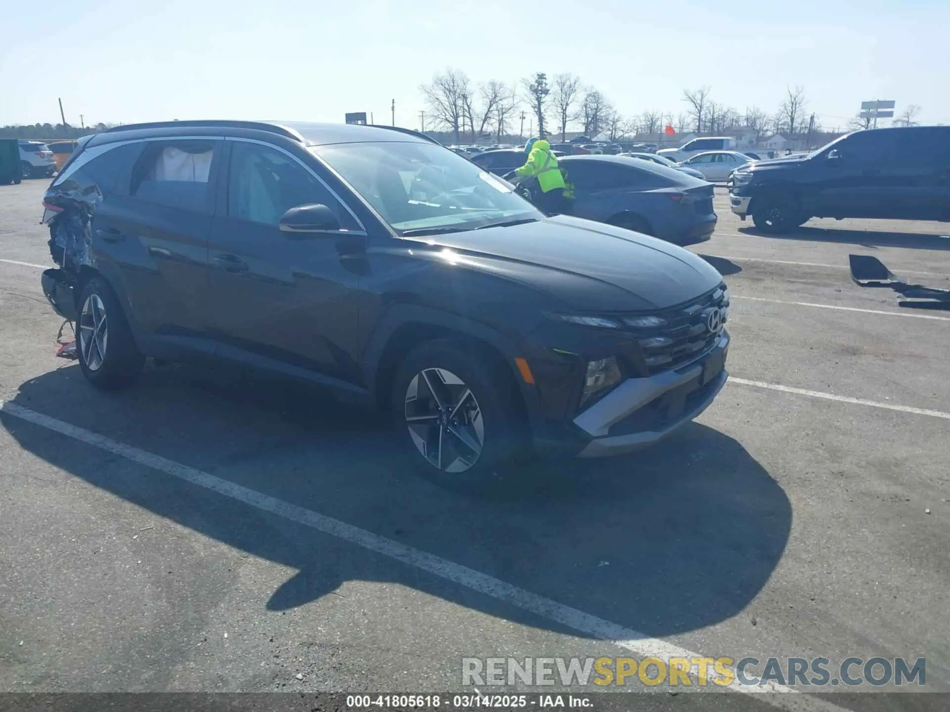 1 Photograph of a damaged car 3KMJCCDE3SE002464 HYUNDAI TUCSON 2025