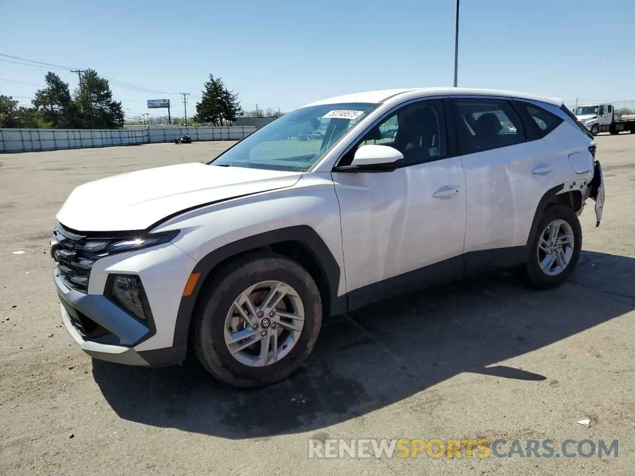 1 Photograph of a damaged car 5NMJA3DE3SH451886 HYUNDAI TUCSON 2025
