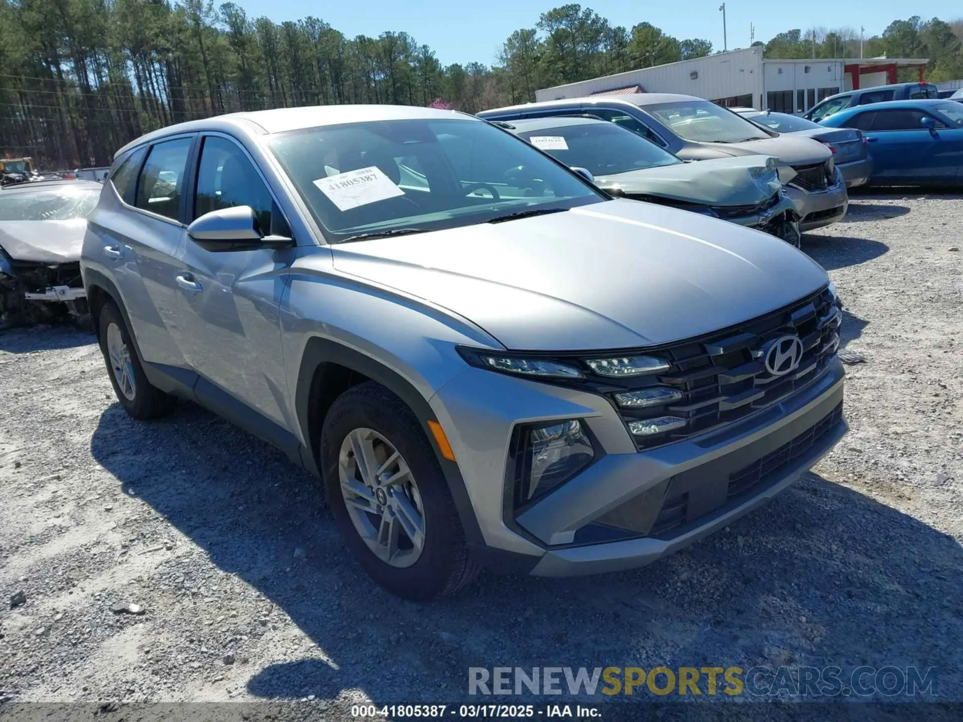 1 Photograph of a damaged car 5NMJA3DE9SH490059 HYUNDAI TUCSON 2025