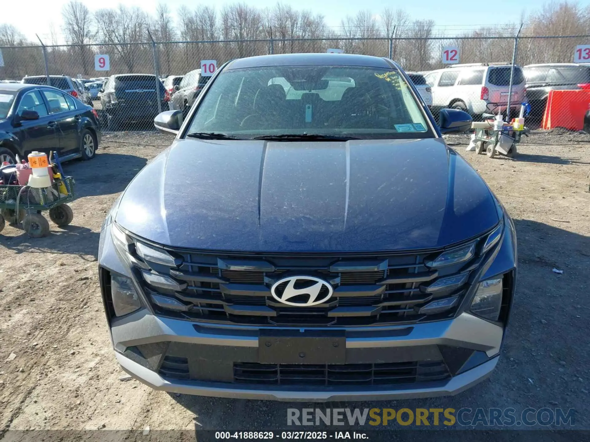 13 Photograph of a damaged car 5NMJACDE0SH489544 HYUNDAI TUCSON 2025