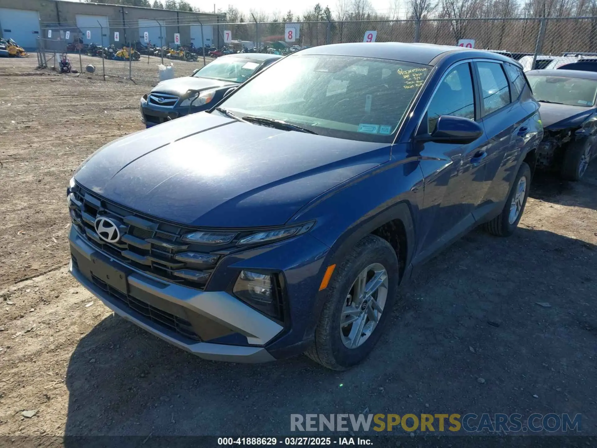 2 Photograph of a damaged car 5NMJACDE0SH489544 HYUNDAI TUCSON 2025