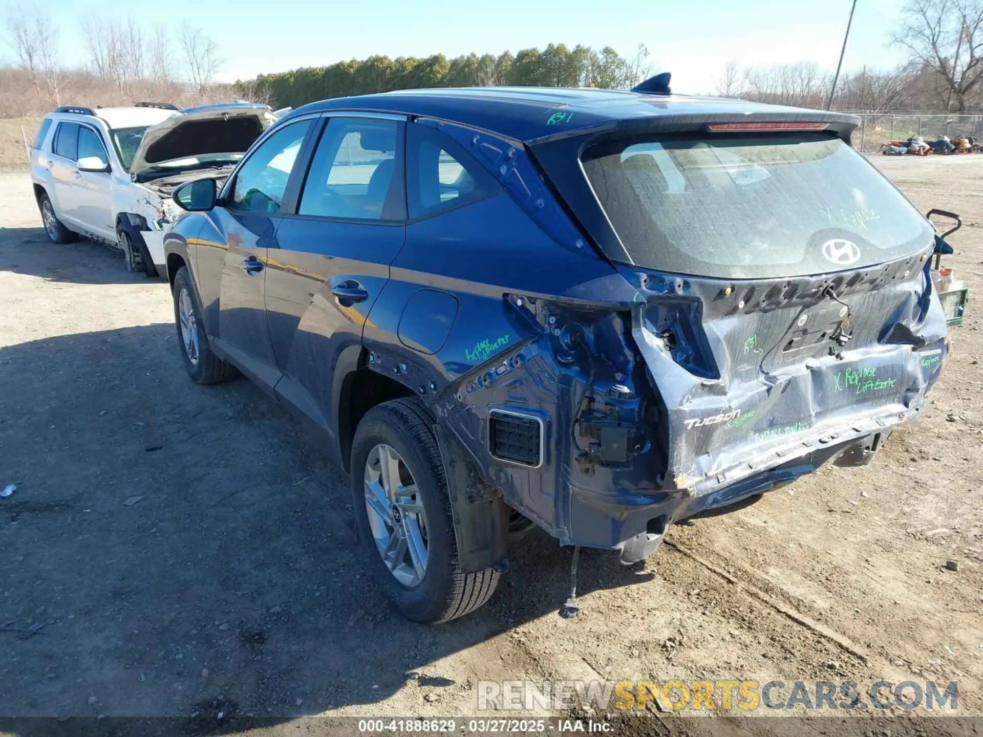3 Photograph of a damaged car 5NMJACDE0SH489544 HYUNDAI TUCSON 2025
