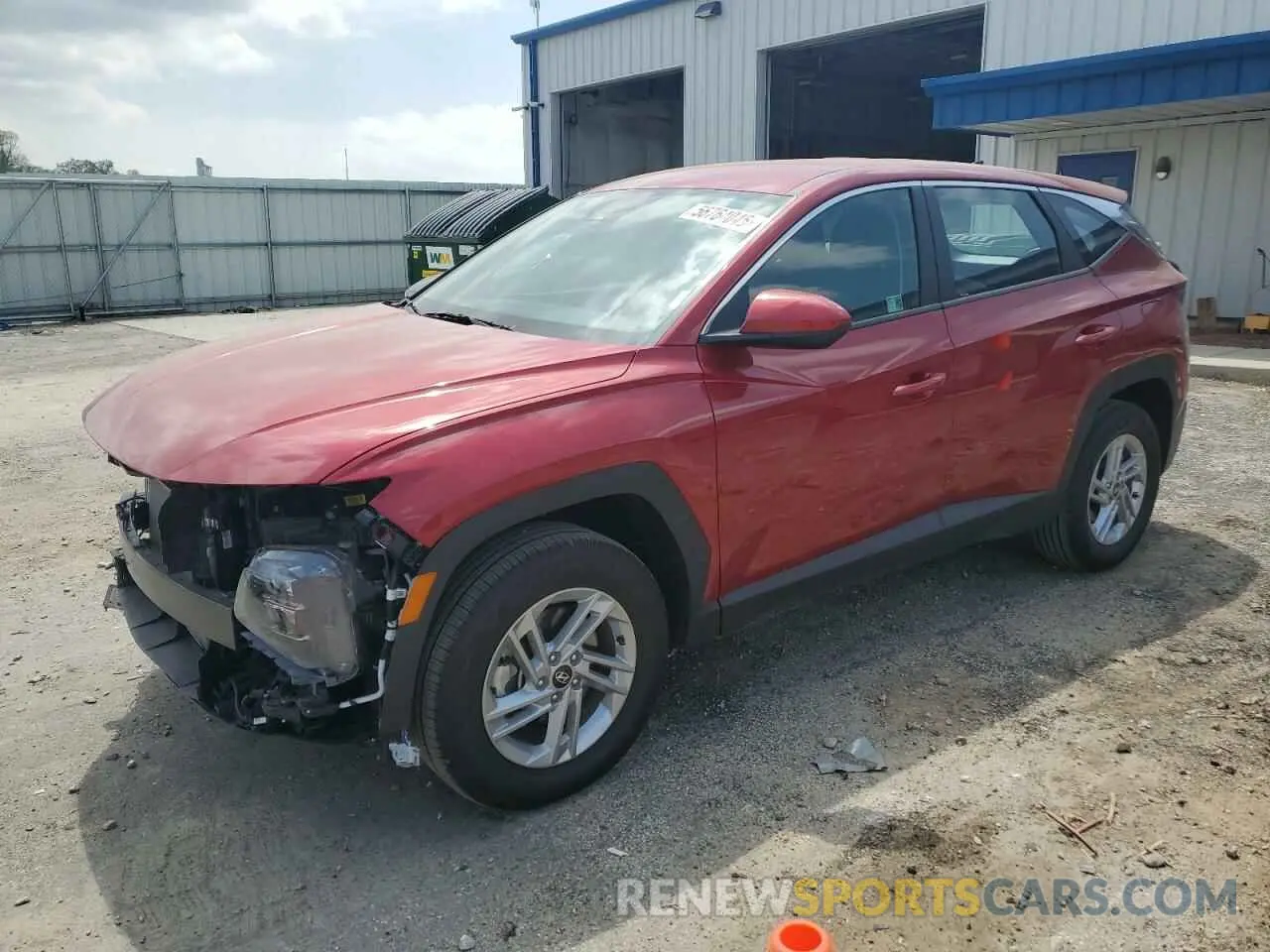 1 Photograph of a damaged car 5NMJACDE2SH453399 HYUNDAI TUCSON 2025