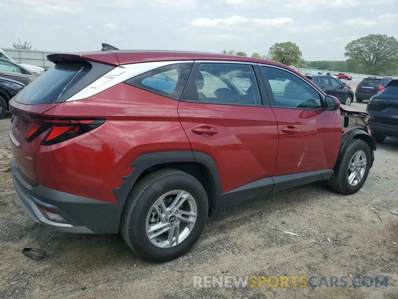 3 Photograph of a damaged car 5NMJACDE2SH453399 HYUNDAI TUCSON 2025