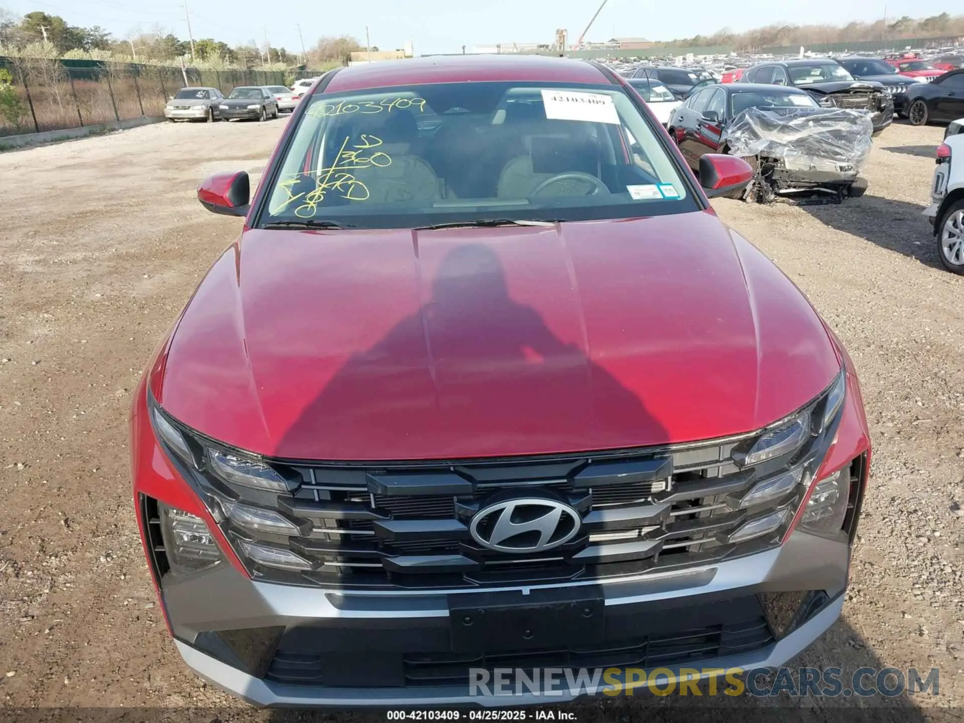 12 Photograph of a damaged car 5NMJACDE5SH447256 HYUNDAI TUCSON 2025