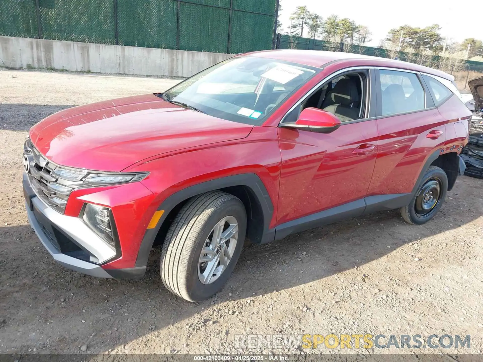 2 Photograph of a damaged car 5NMJACDE5SH447256 HYUNDAI TUCSON 2025