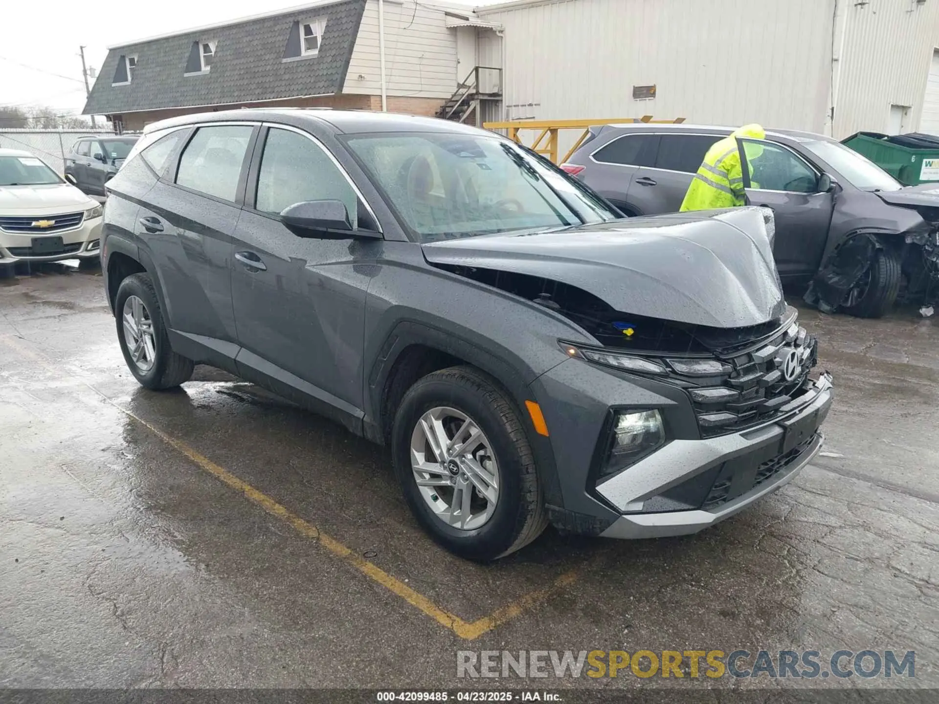 1 Photograph of a damaged car 5NMJACDE5SH490334 HYUNDAI TUCSON 2025