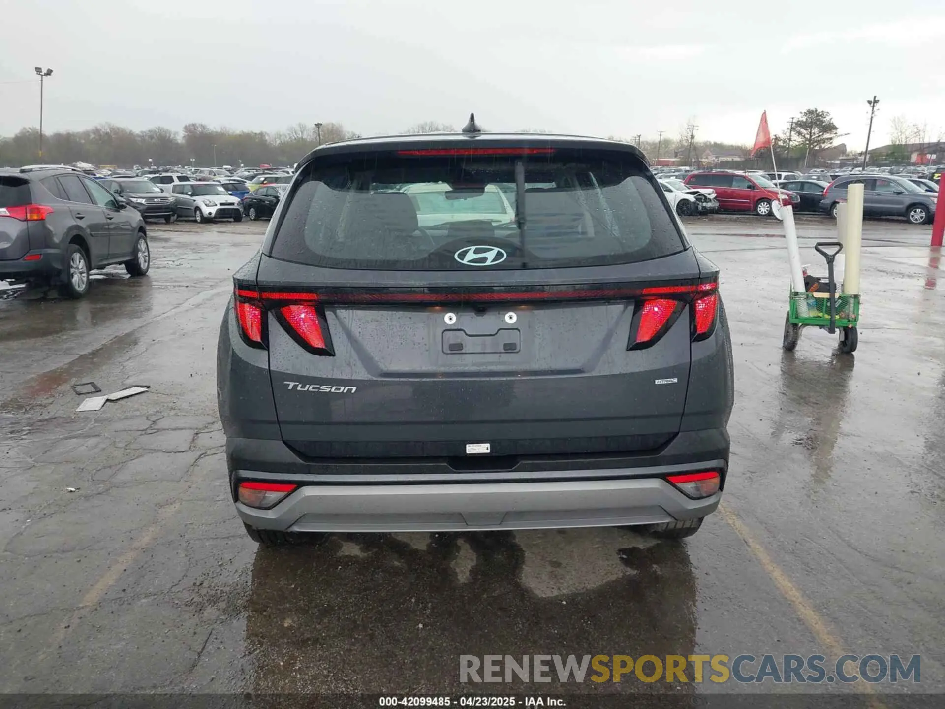 17 Photograph of a damaged car 5NMJACDE5SH490334 HYUNDAI TUCSON 2025