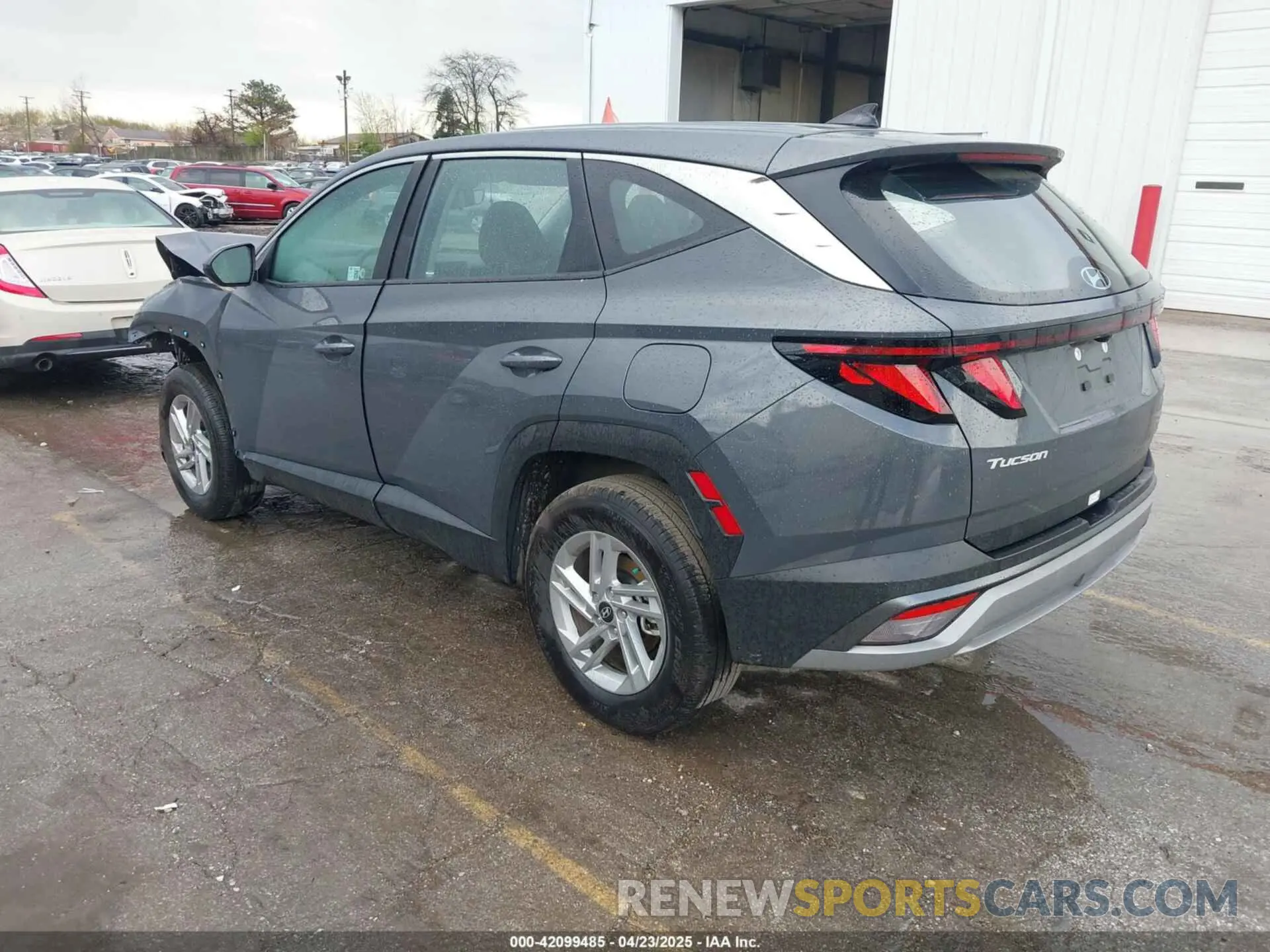 3 Photograph of a damaged car 5NMJACDE5SH490334 HYUNDAI TUCSON 2025
