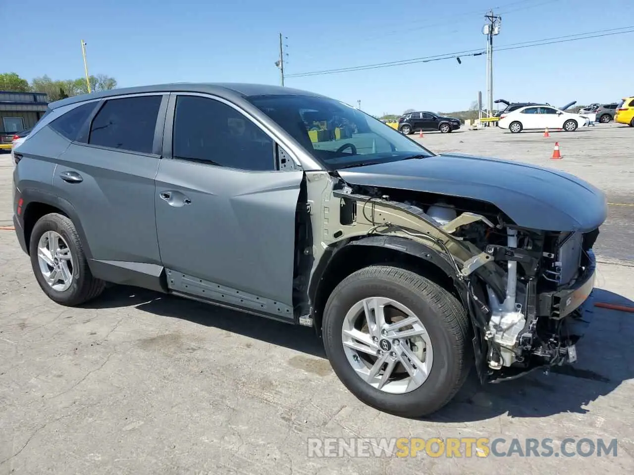 4 Photograph of a damaged car 5NMJACDE7SH445301 HYUNDAI TUCSON 2025