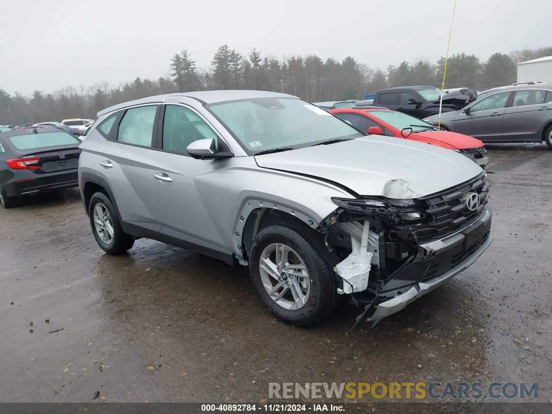 1 Photograph of a damaged car 5NMJACDE7SH458338 HYUNDAI TUCSON 2025