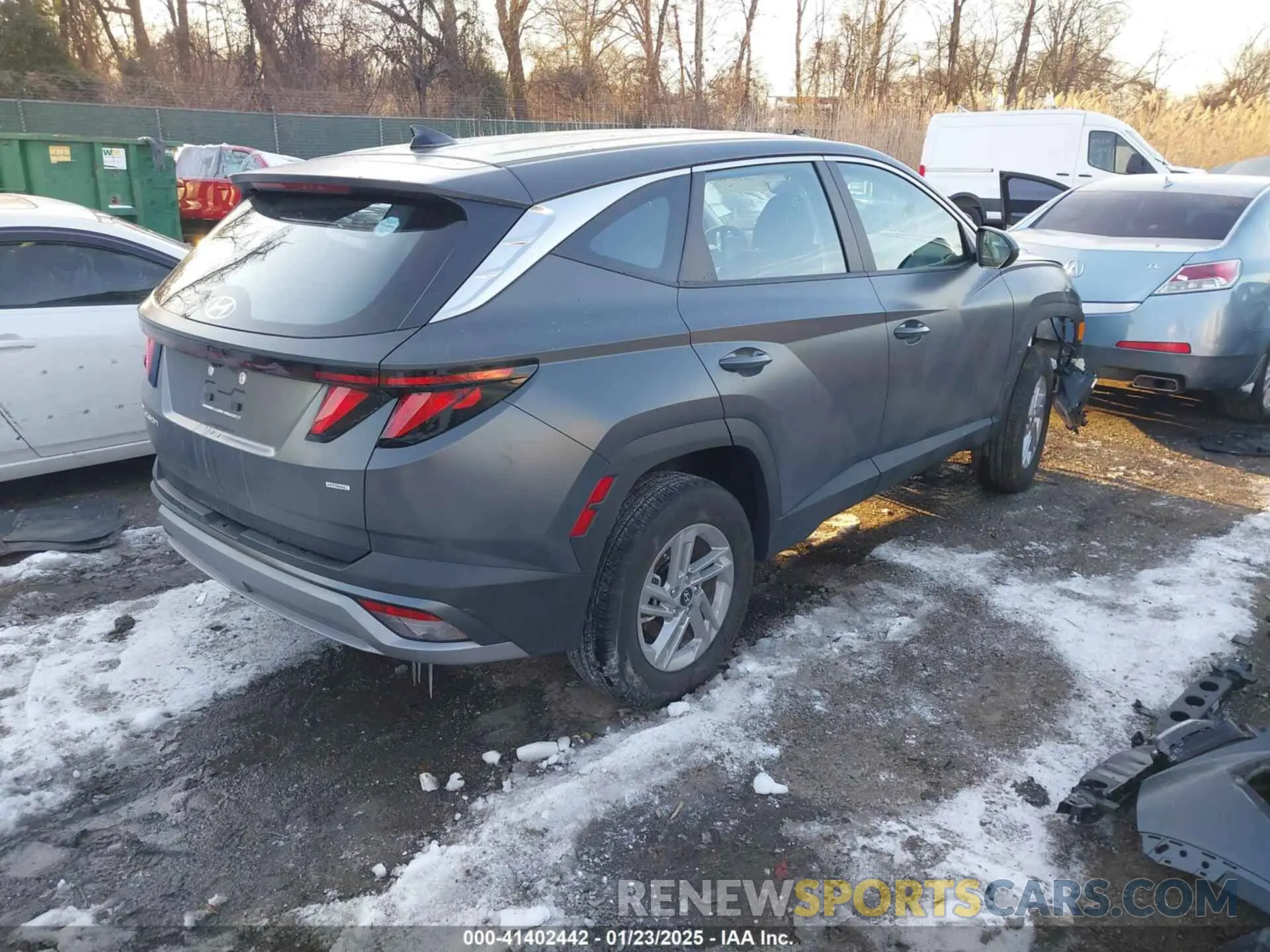 4 Photograph of a damaged car 5NMJACDE9SH489400 HYUNDAI TUCSON 2025