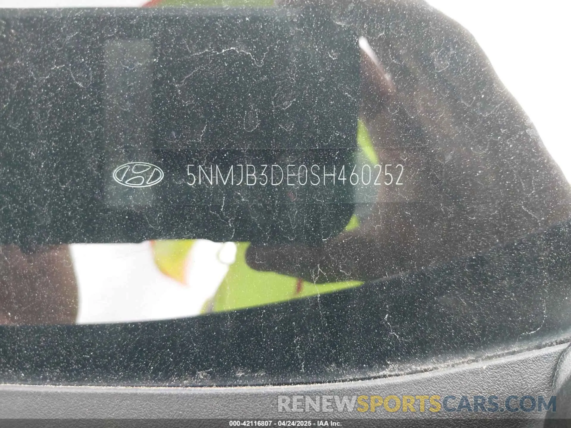 9 Photograph of a damaged car 5NMJB3DE0SH460252 HYUNDAI TUCSON 2025
