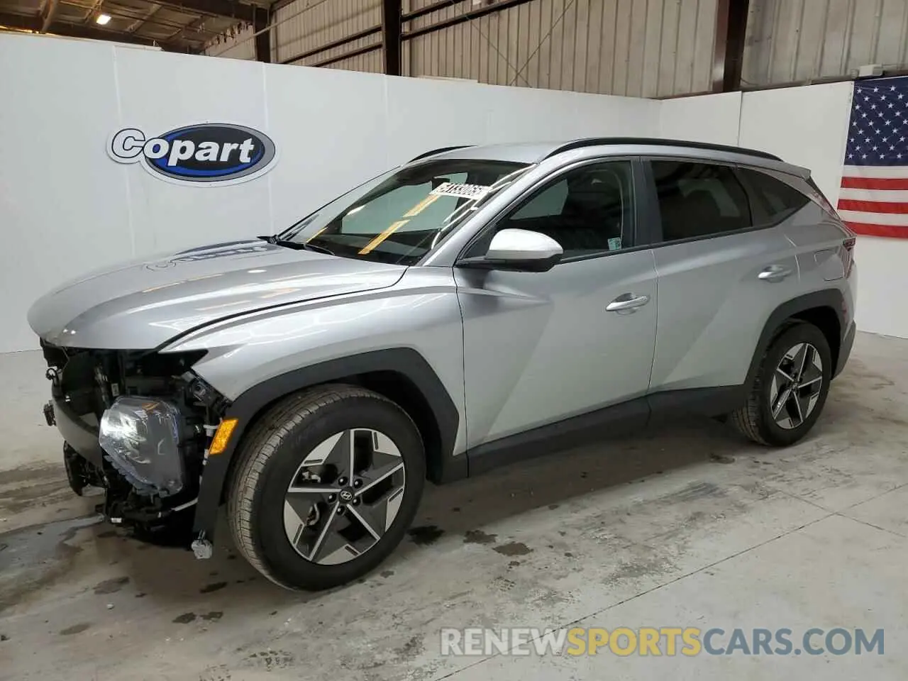 1 Photograph of a damaged car 5NMJB3DE0SH480811 HYUNDAI TUCSON 2025