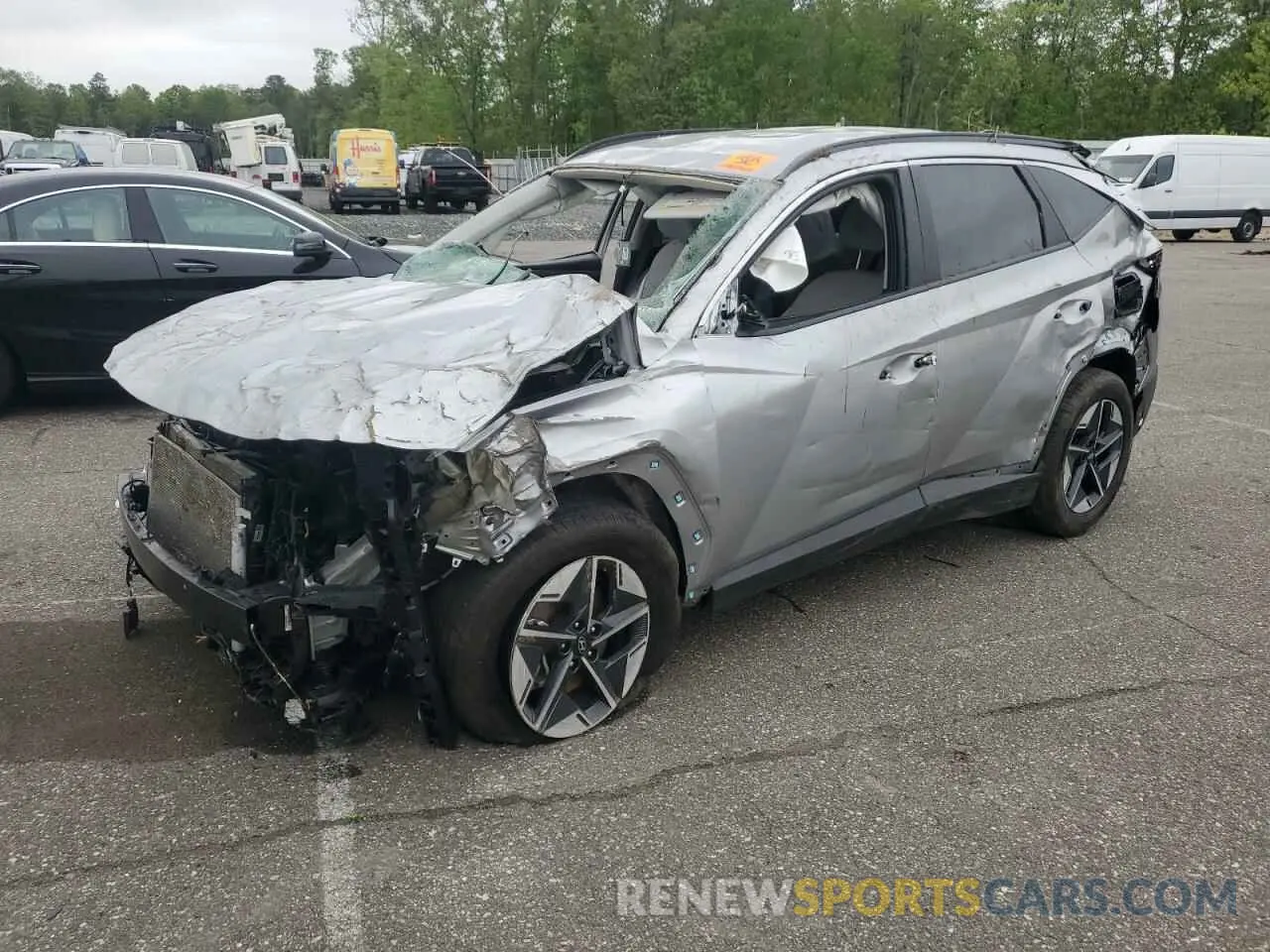 1 Photograph of a damaged car 5NMJB3DE1SH440706 HYUNDAI TUCSON 2025