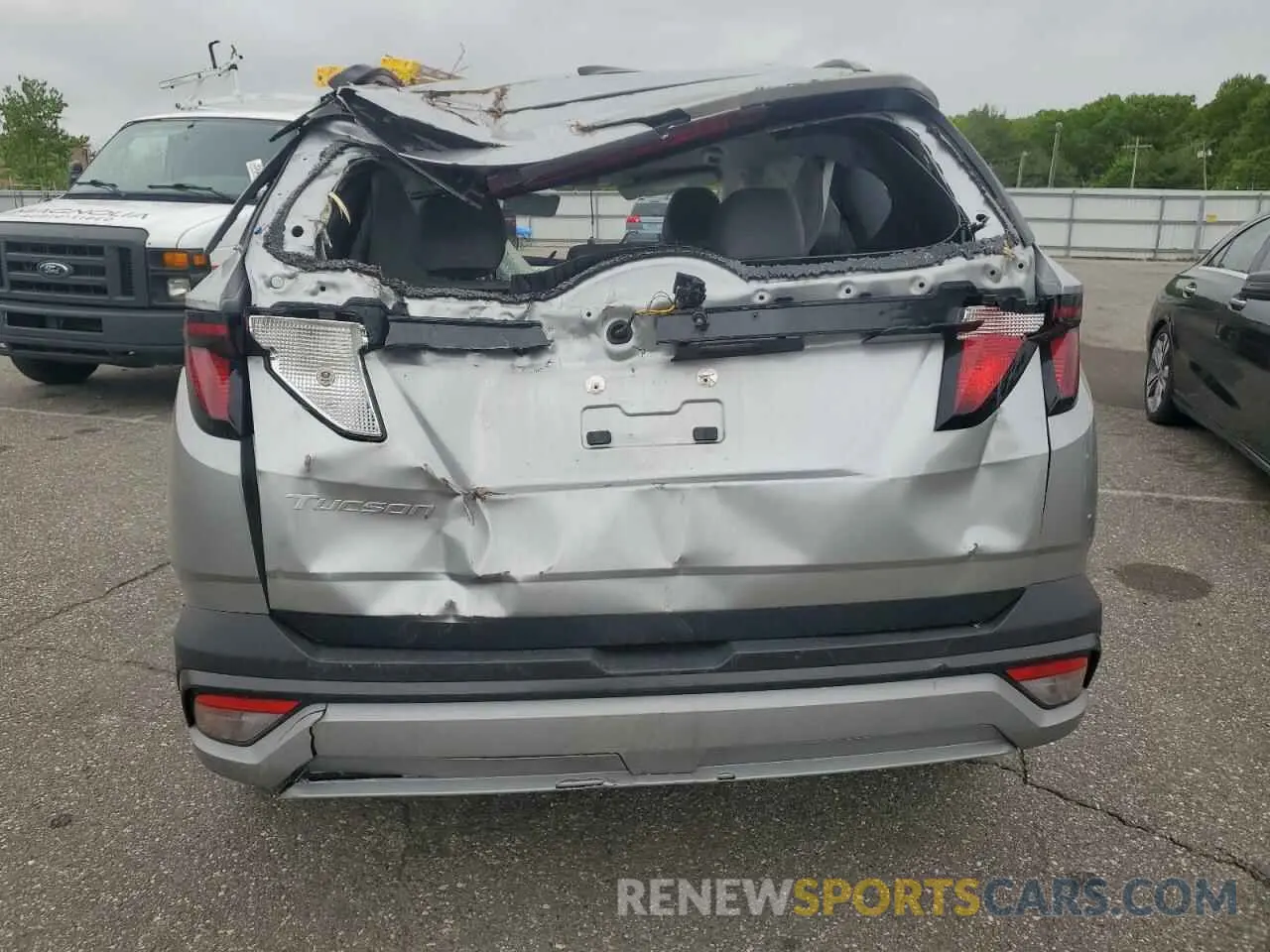 6 Photograph of a damaged car 5NMJB3DE1SH440706 HYUNDAI TUCSON 2025