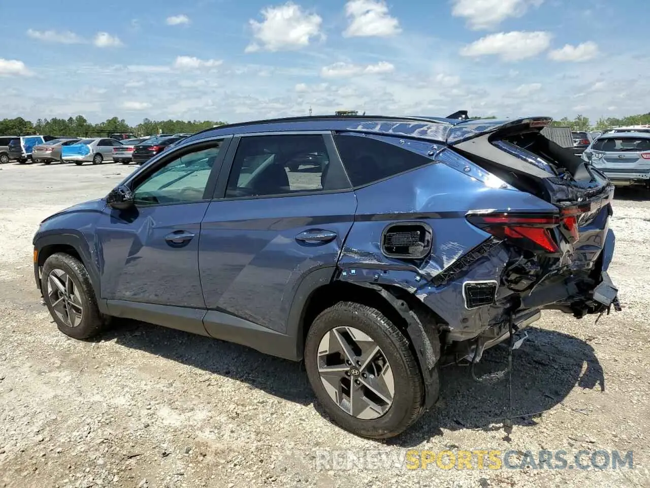 2 Photograph of a damaged car 5NMJB3DE1SH443038 HYUNDAI TUCSON 2025