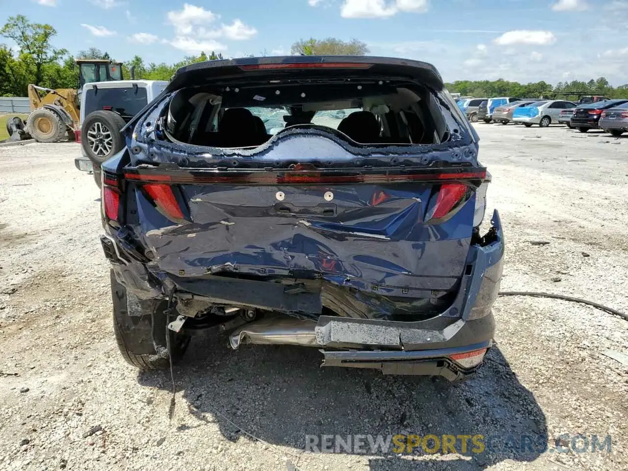 6 Photograph of a damaged car 5NMJB3DE1SH443038 HYUNDAI TUCSON 2025