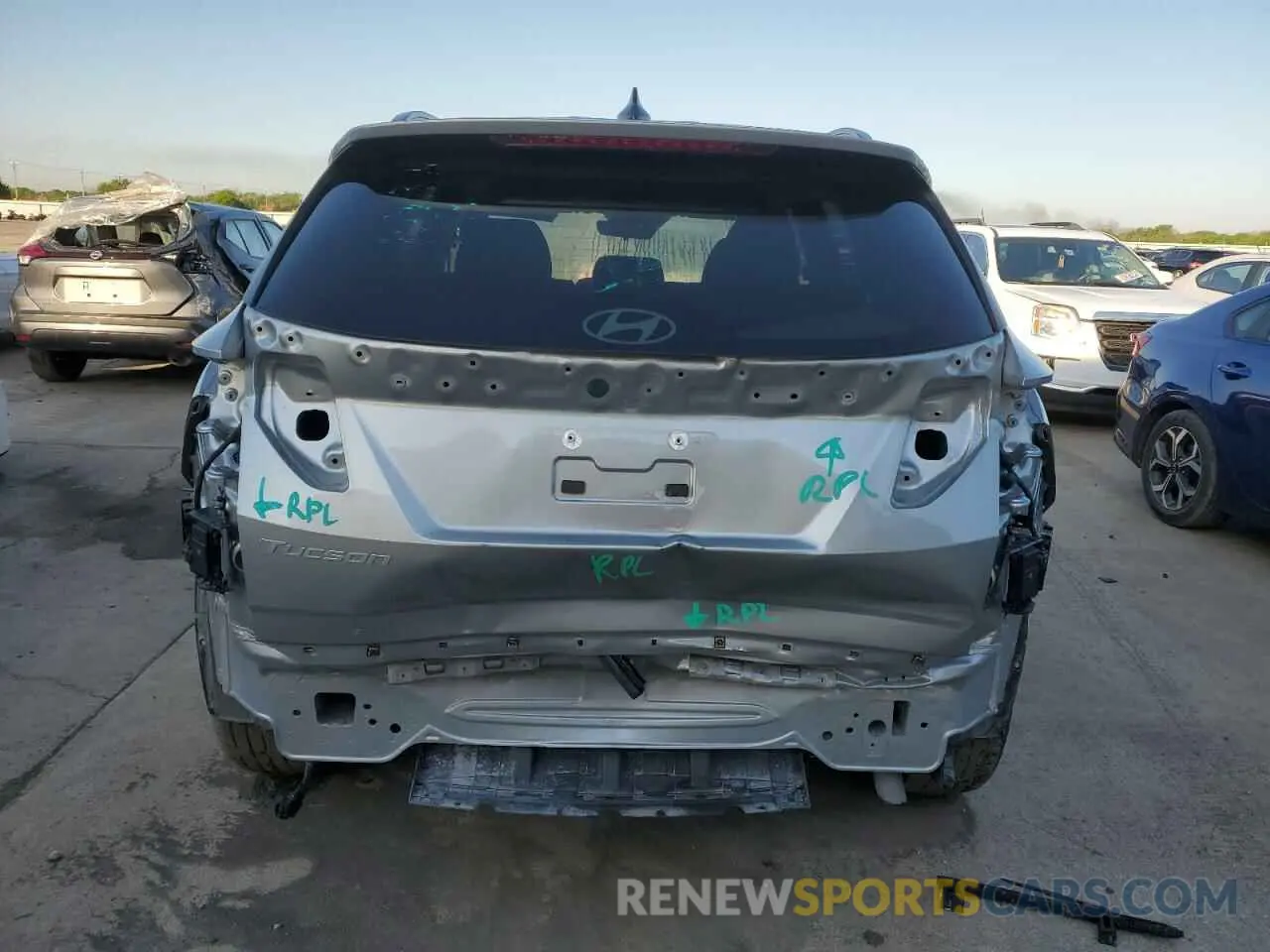 6 Photograph of a damaged car 5NMJB3DE1SH476427 HYUNDAI TUCSON 2025