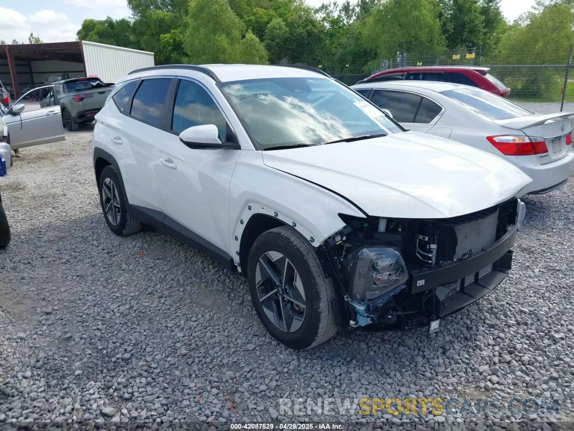 1 Photograph of a damaged car 5NMJB3DE2SH492894 HYUNDAI TUCSON 2025