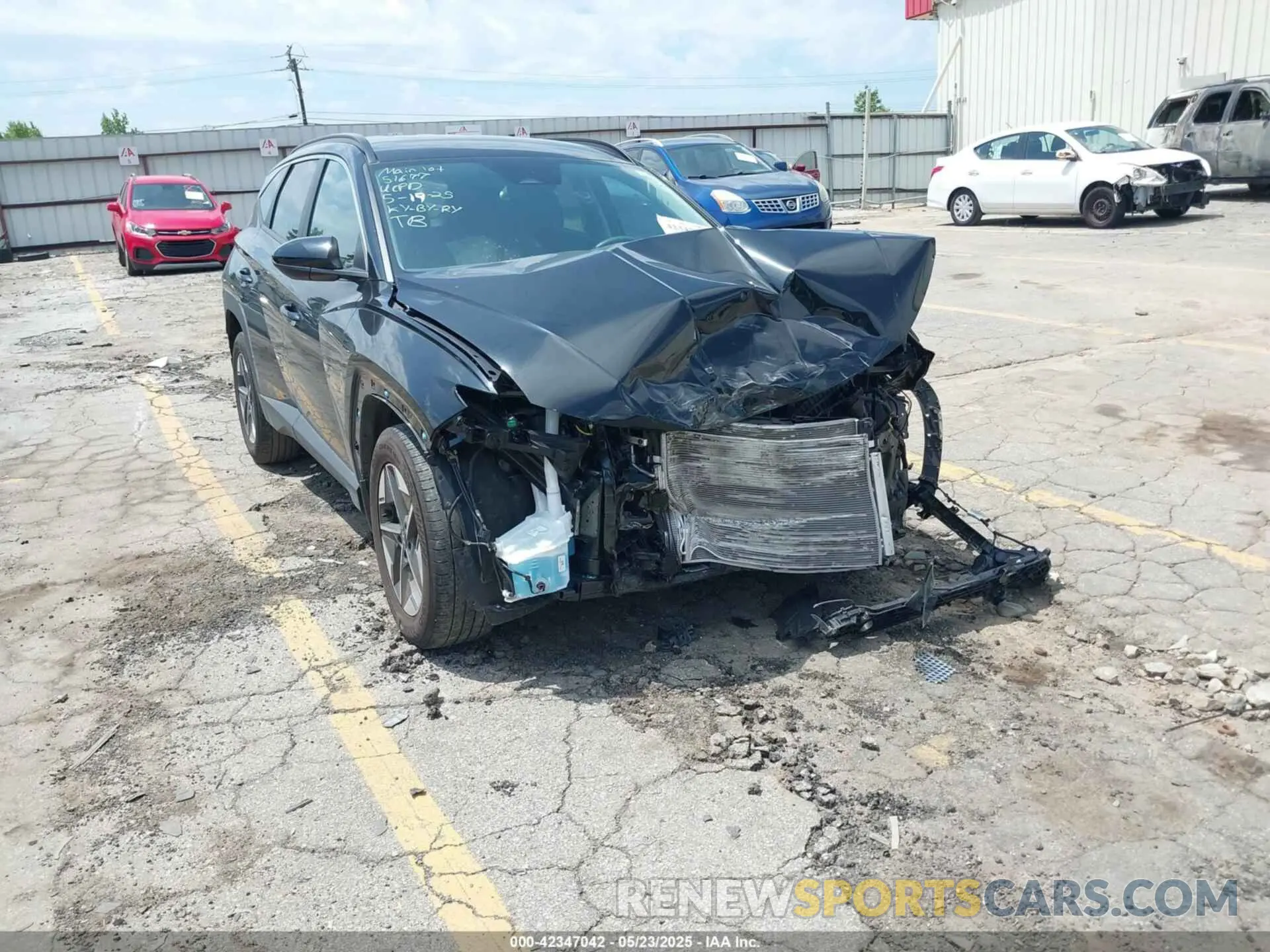 1 Photograph of a damaged car 5NMJB3DE3SH447706 HYUNDAI TUCSON 2025