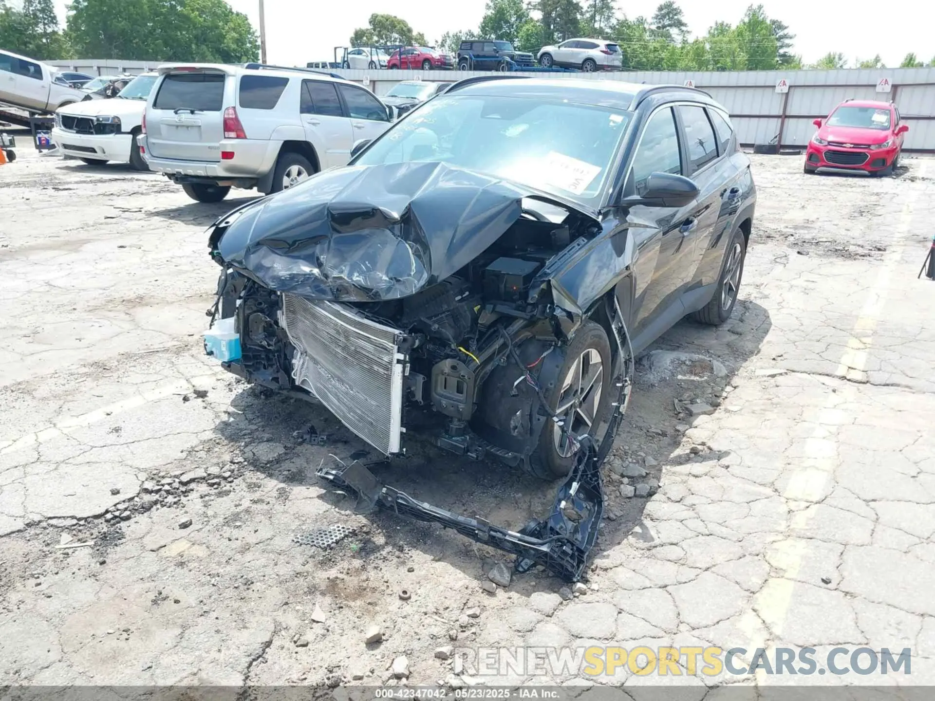 2 Photograph of a damaged car 5NMJB3DE3SH447706 HYUNDAI TUCSON 2025