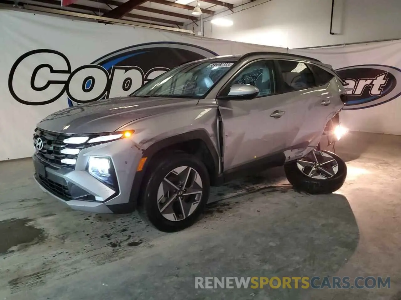 1 Photograph of a damaged car 5NMJB3DE4SH477247 HYUNDAI TUCSON 2025