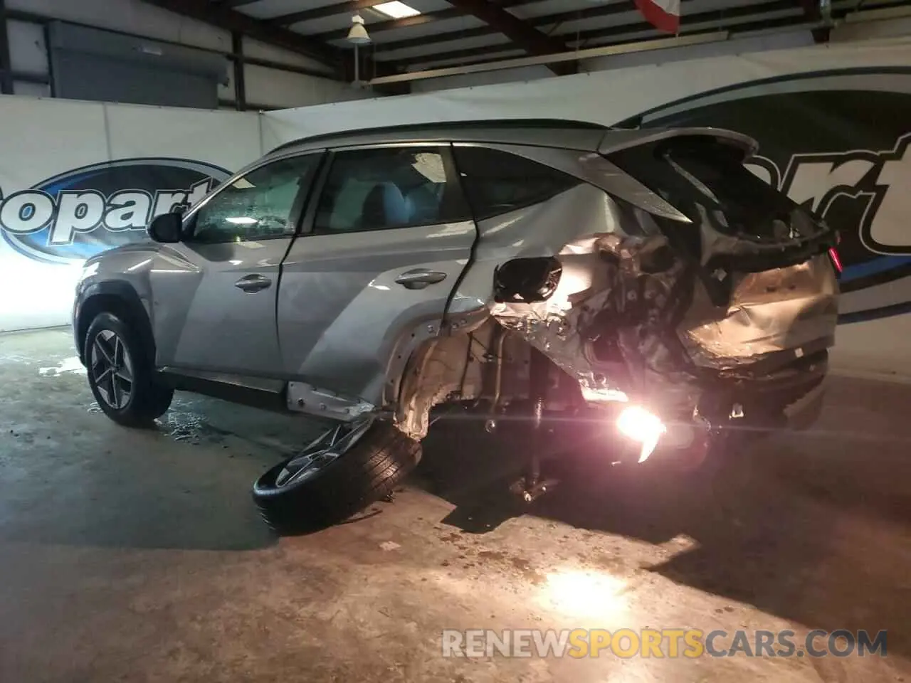 2 Photograph of a damaged car 5NMJB3DE4SH477247 HYUNDAI TUCSON 2025