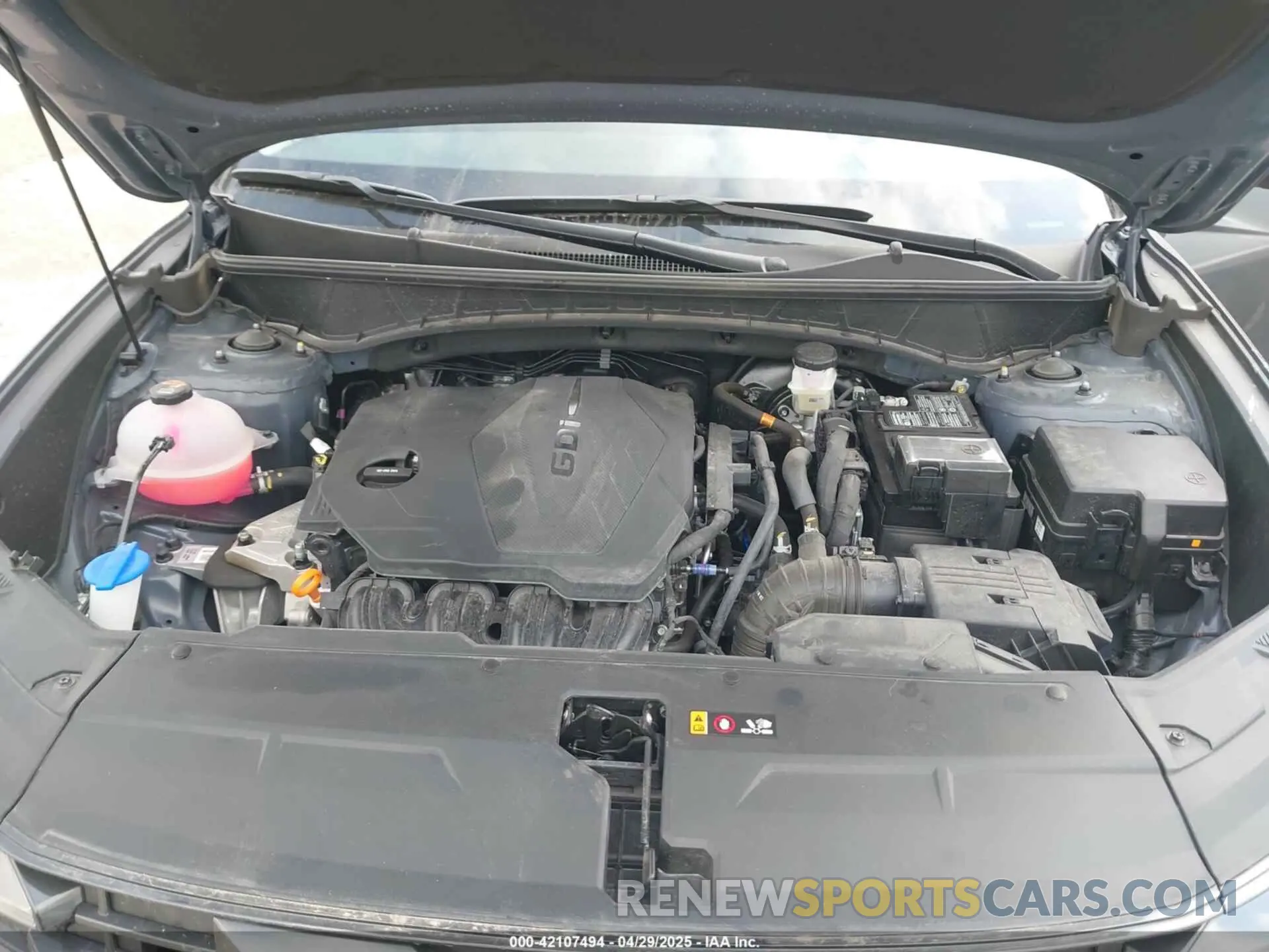 10 Photograph of a damaged car 5NMJB3DE4SH479841 HYUNDAI TUCSON 2025
