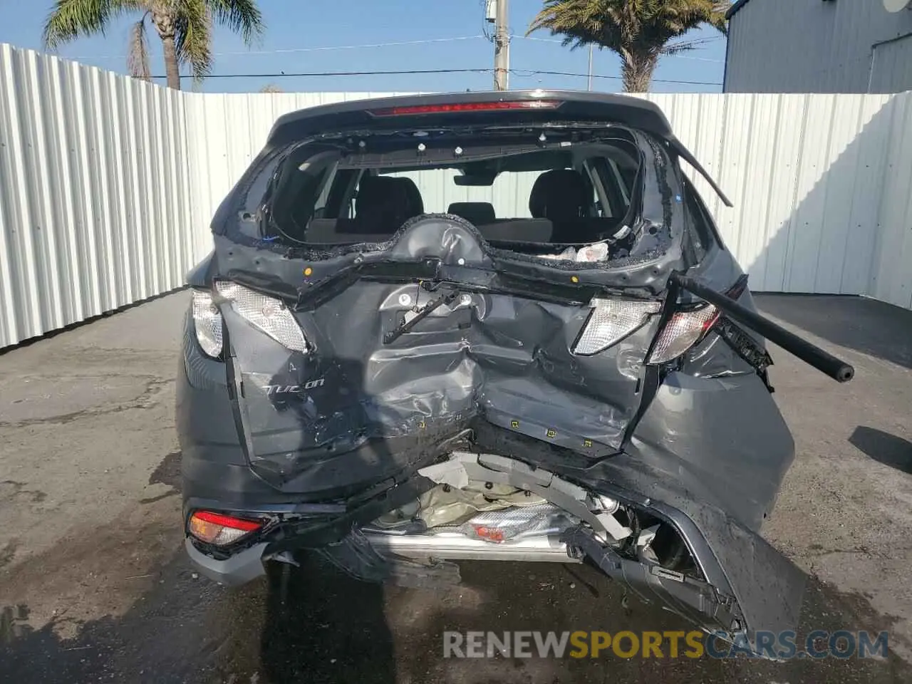 6 Photograph of a damaged car 5NMJB3DE8SH481267 HYUNDAI TUCSON 2025
