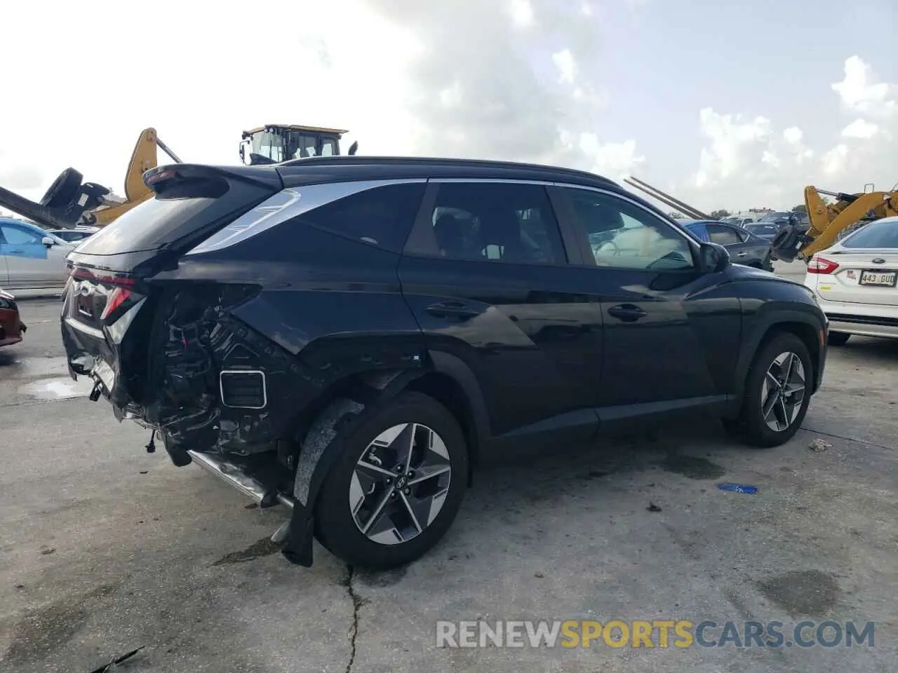 3 Photograph of a damaged car 5NMJB3DE8SH500299 HYUNDAI TUCSON 2025