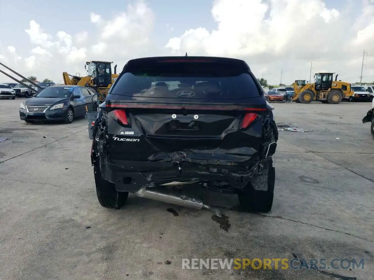 6 Photograph of a damaged car 5NMJB3DE8SH500299 HYUNDAI TUCSON 2025