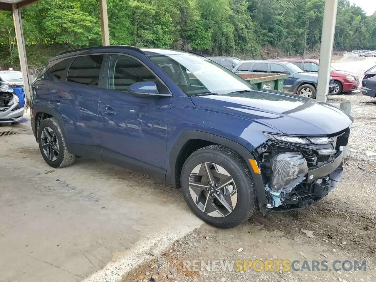 4 Photograph of a damaged car 5NMJB3DE8SH542181 HYUNDAI TUCSON 2025