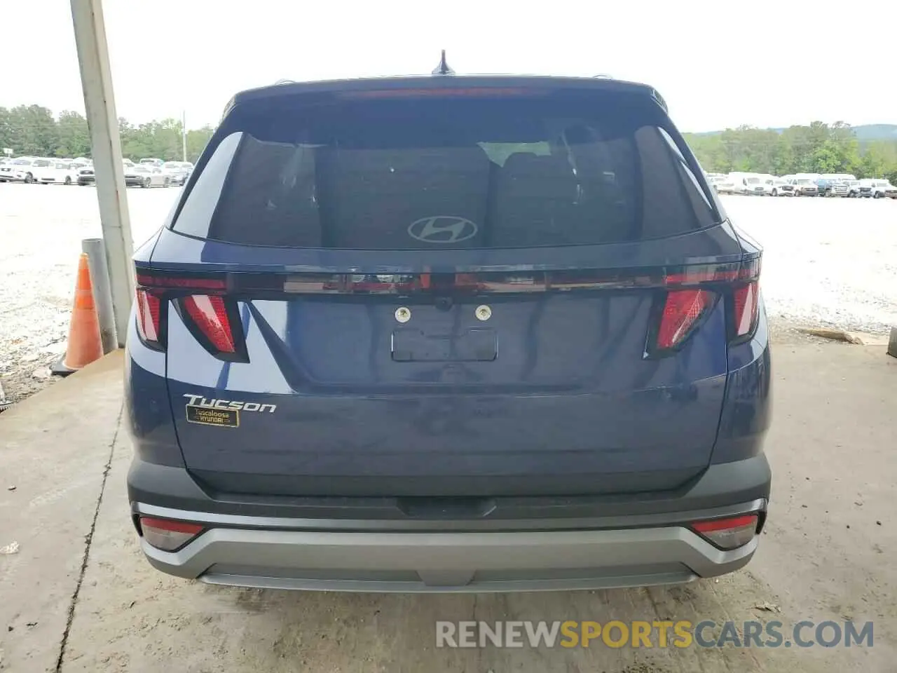 6 Photograph of a damaged car 5NMJB3DE8SH542181 HYUNDAI TUCSON 2025