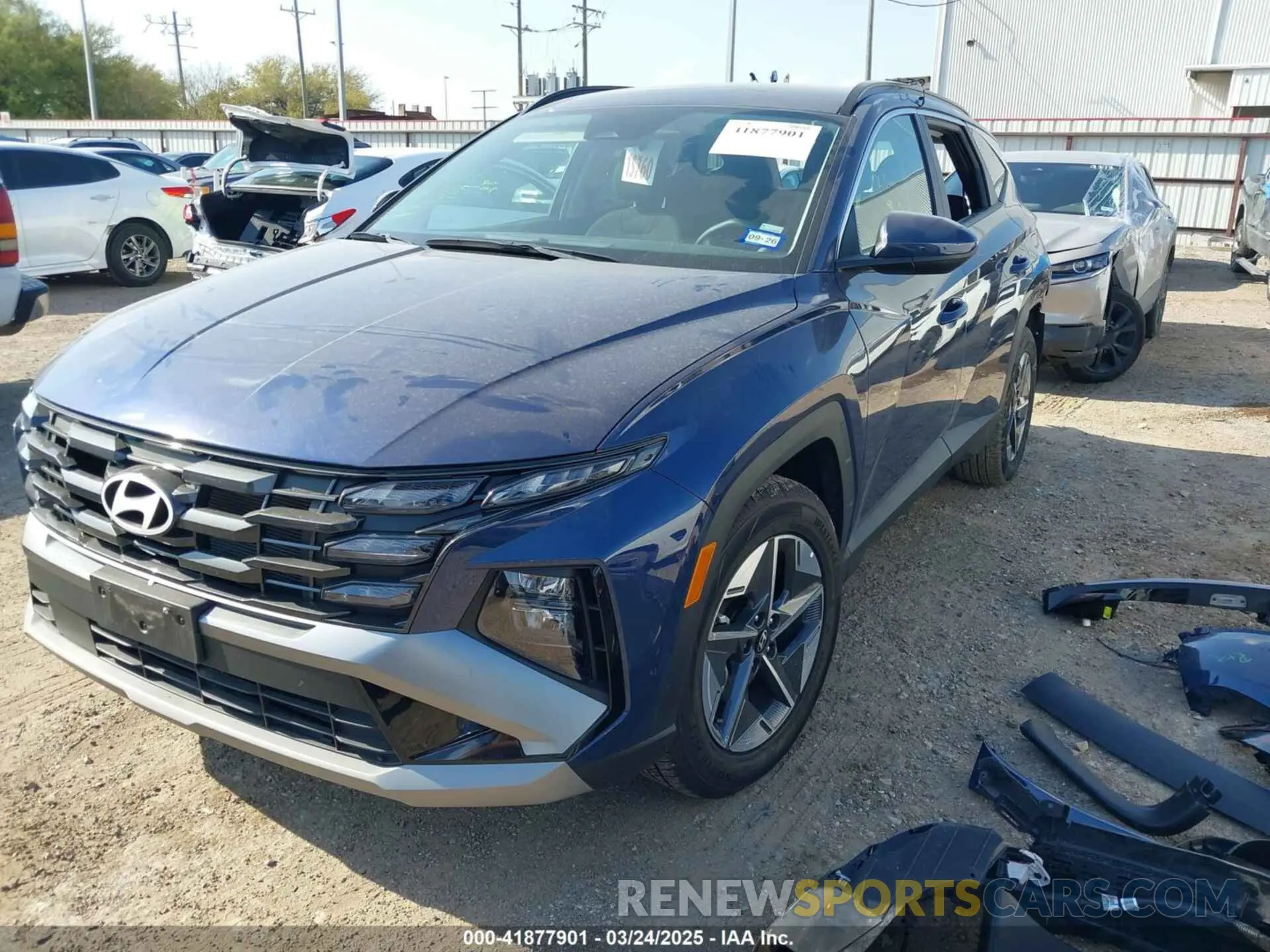 2 Photograph of a damaged car 5NMJB3DE9SH479009 HYUNDAI TUCSON 2025