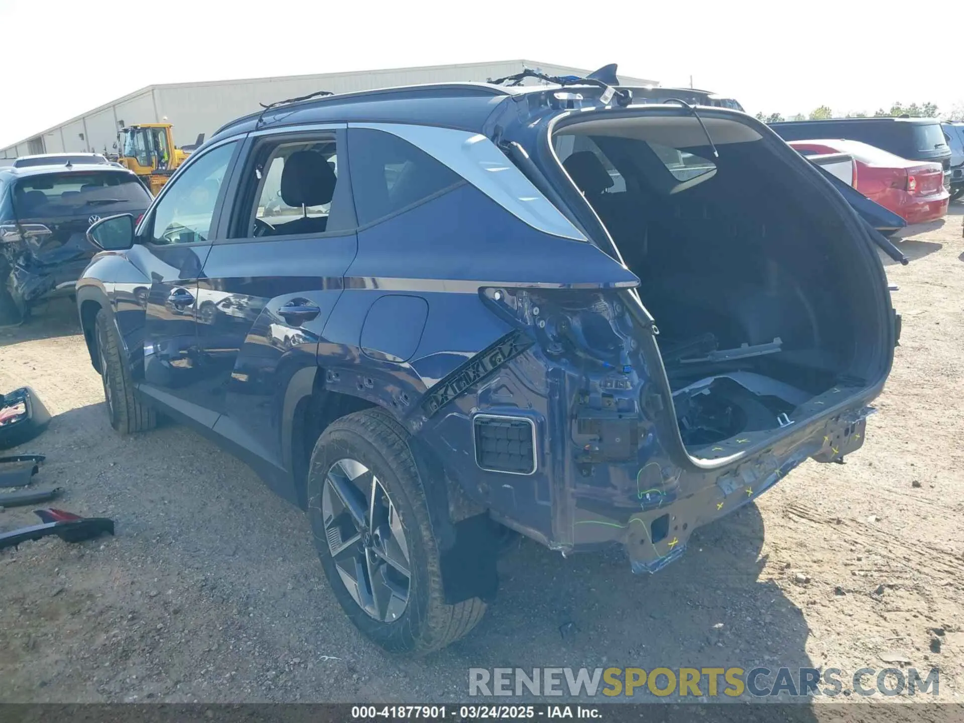 3 Photograph of a damaged car 5NMJB3DE9SH479009 HYUNDAI TUCSON 2025