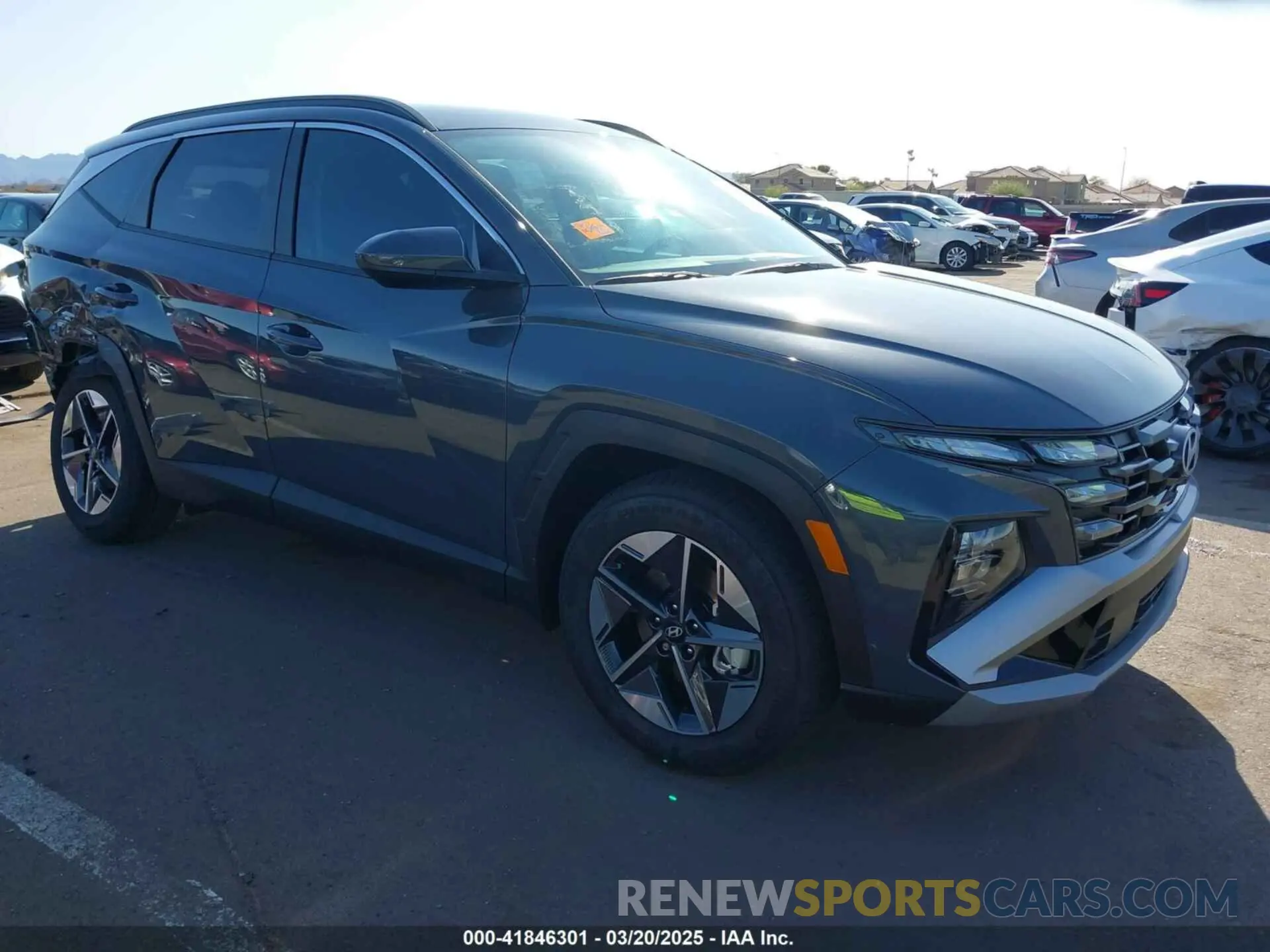 1 Photograph of a damaged car 5NMJB3DE9SH534705 HYUNDAI TUCSON 2025