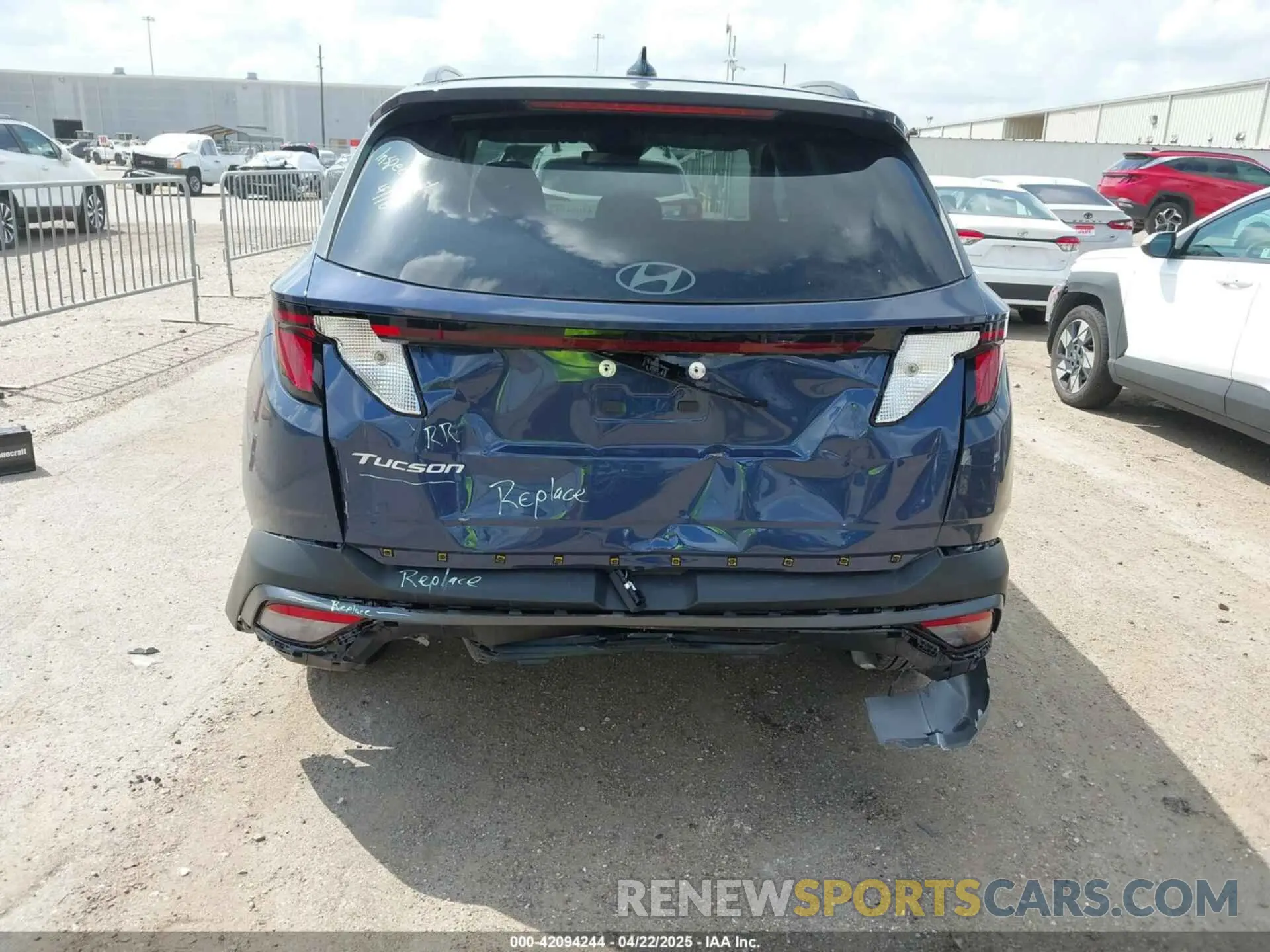 6 Photograph of a damaged car 5NMJB3DE9SH545428 HYUNDAI TUCSON 2025