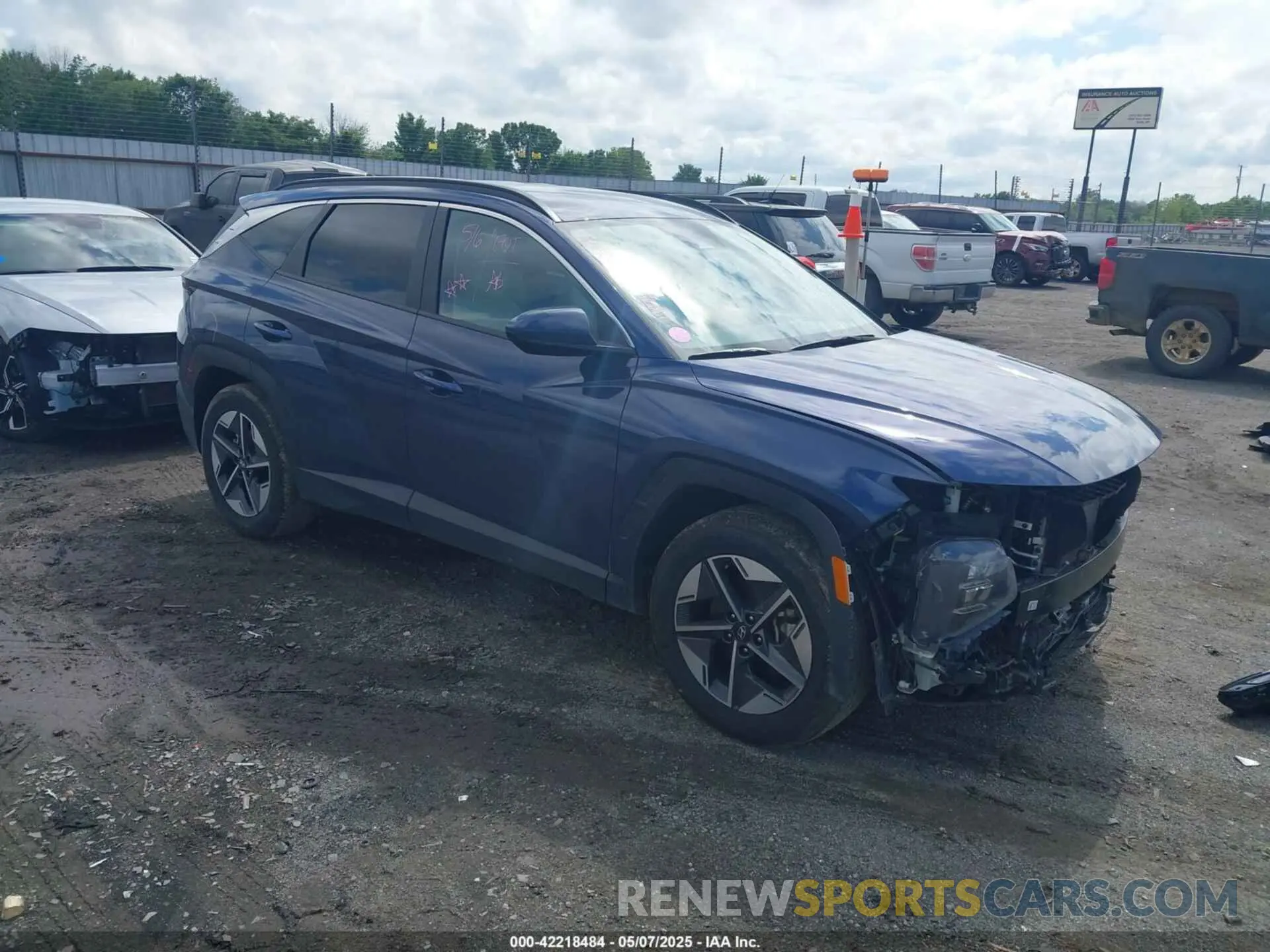 1 Photograph of a damaged car 5NMJB3DEXSH461666 HYUNDAI TUCSON 2025