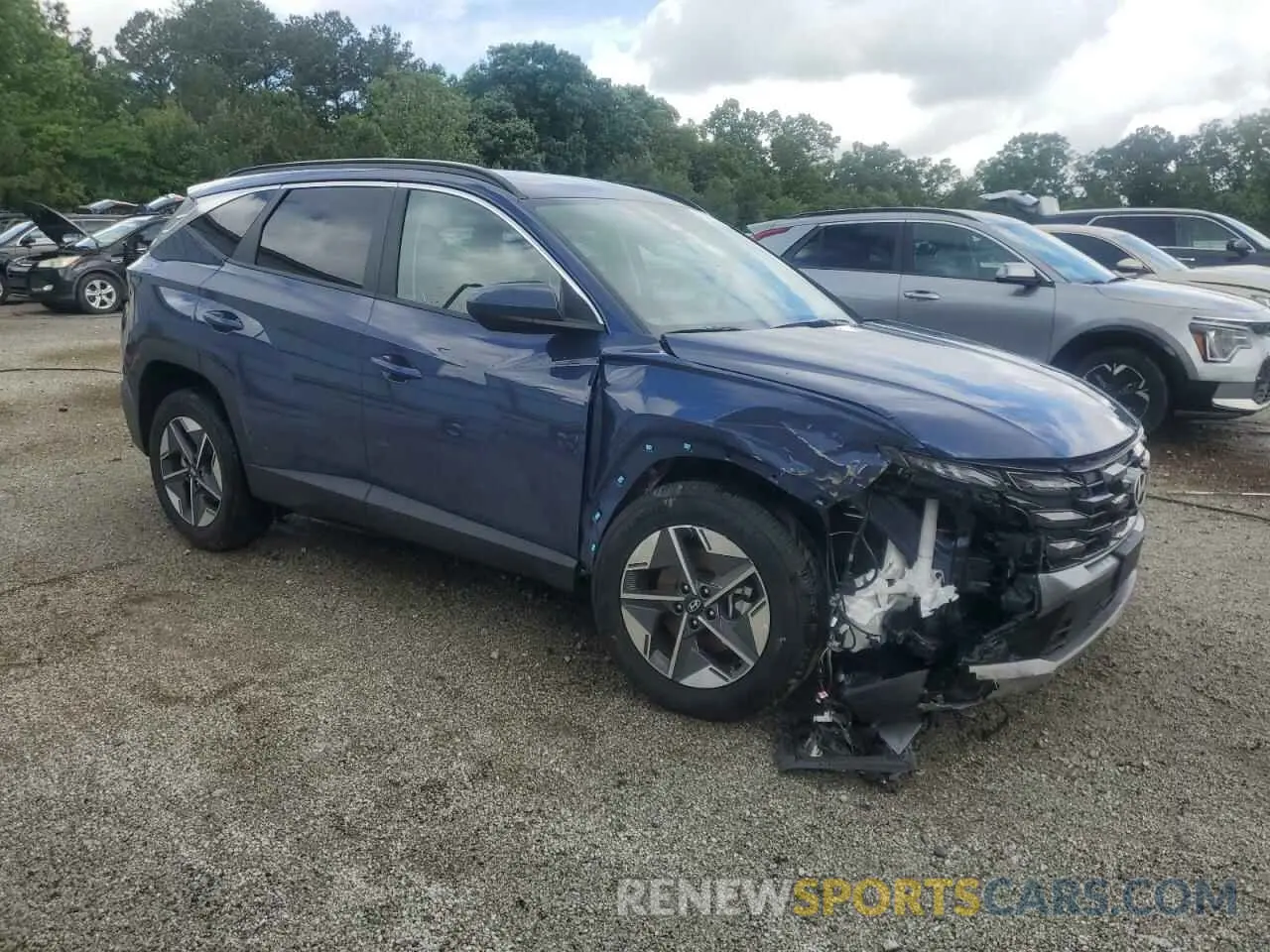 4 Photograph of a damaged car 5NMJB3DEXSH491461 HYUNDAI TUCSON 2025